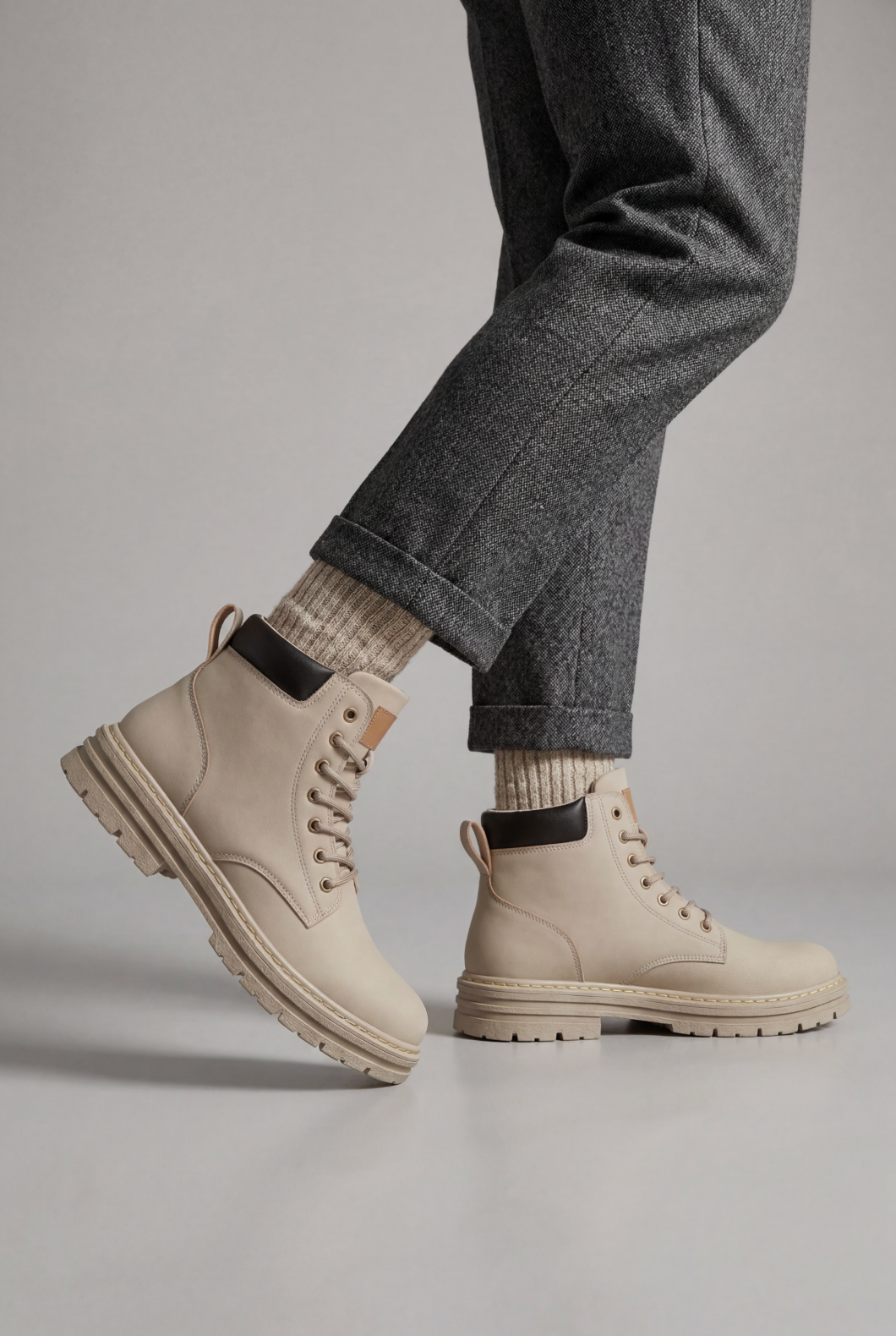 Boots Men’s | Lace-Up with Chunky Lug Sole - 2