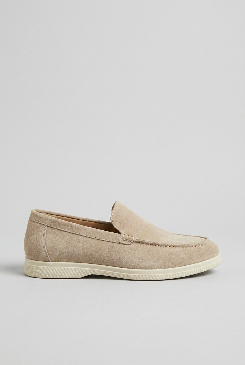 Men's Casual Round Toe Loafers | Slip-On - 1