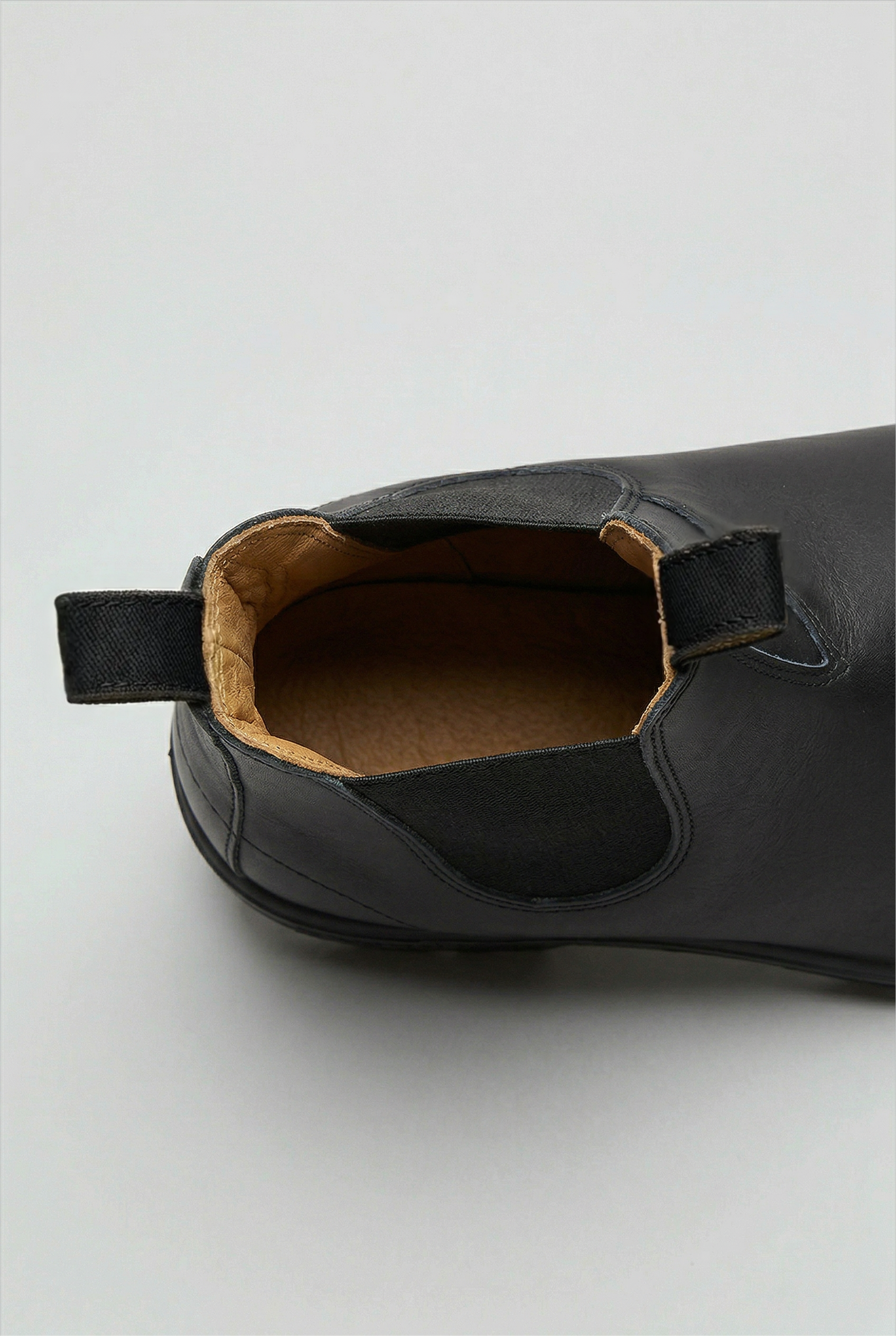 Men’s Chelsea Boots | Leather Look Pull Loop - 6