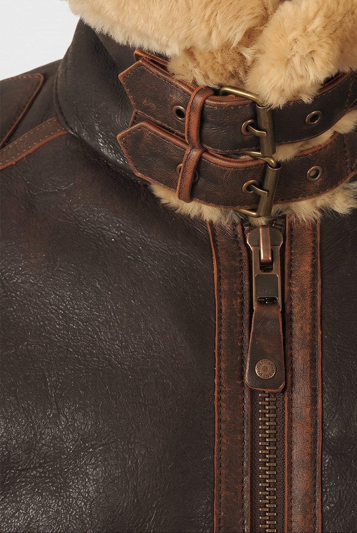 Men's Jacket | Aviator Faux Shearling - 3