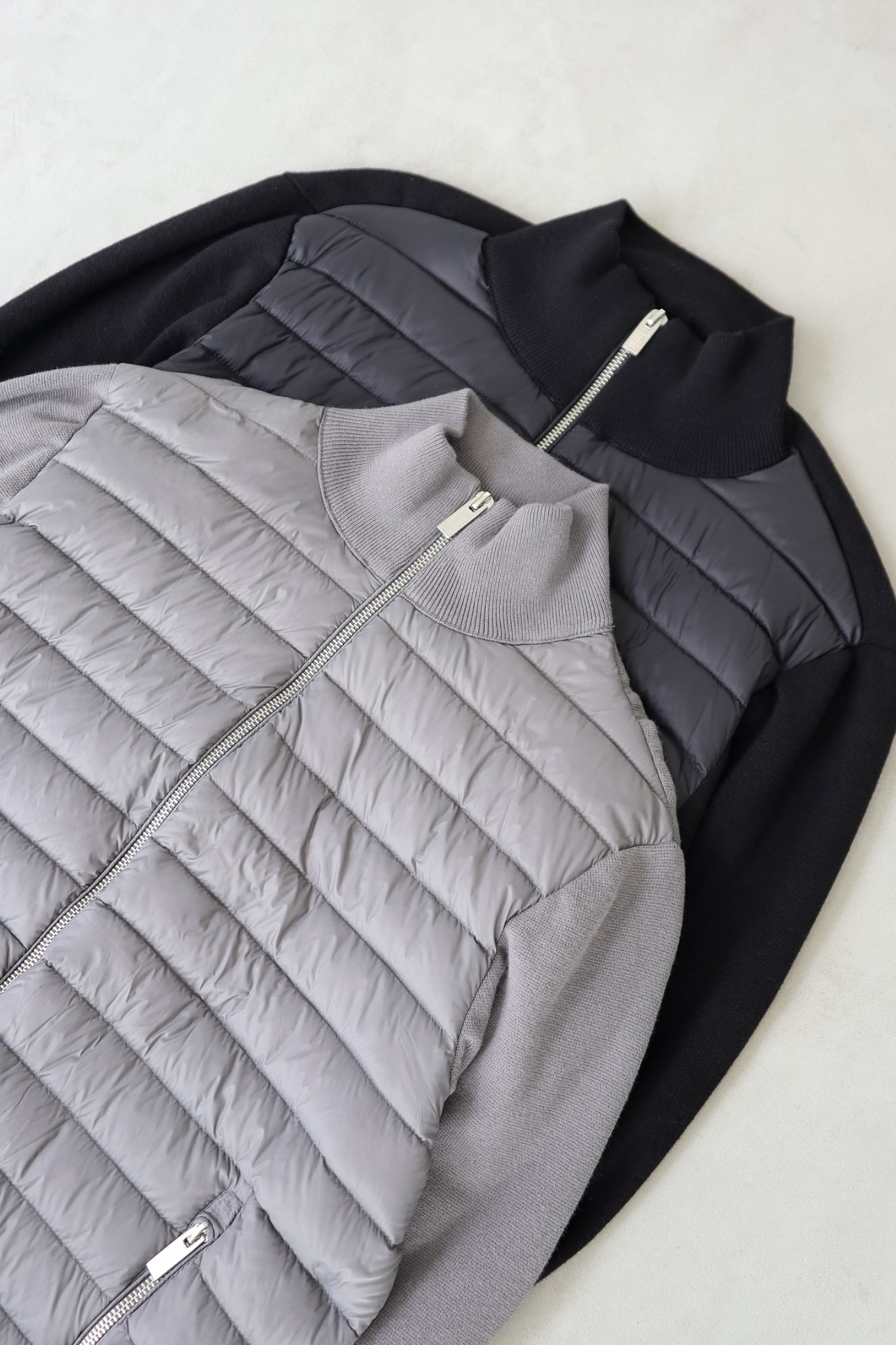 Men's Jacket | Quilted Hybrid Bomber - 6