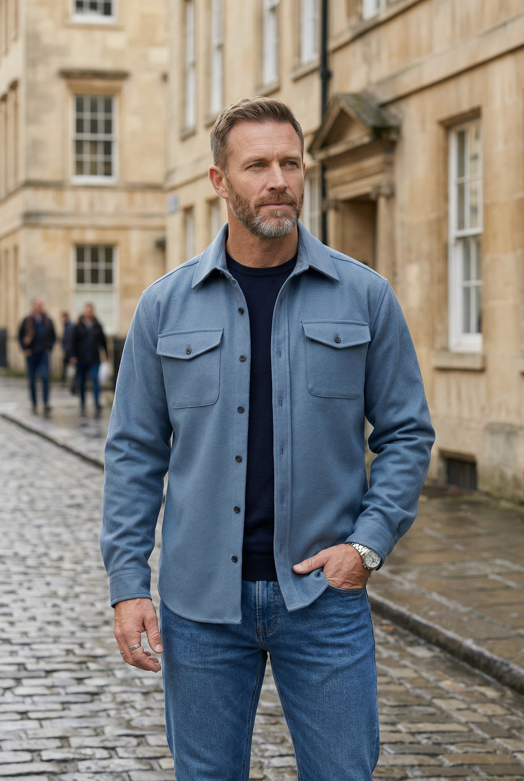 Men’s Jackets | Button Up Chest Pockets - 4