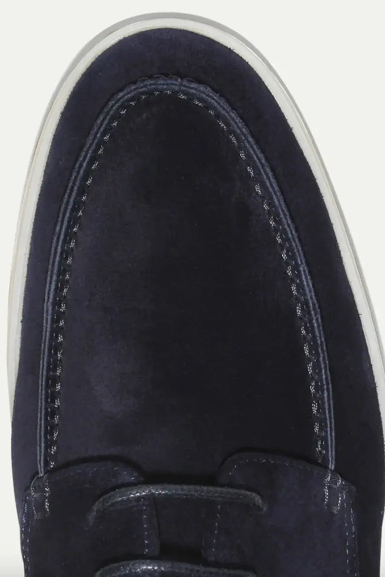 Men’s Loafers | Suede Look with Lace-Up Detail - 6