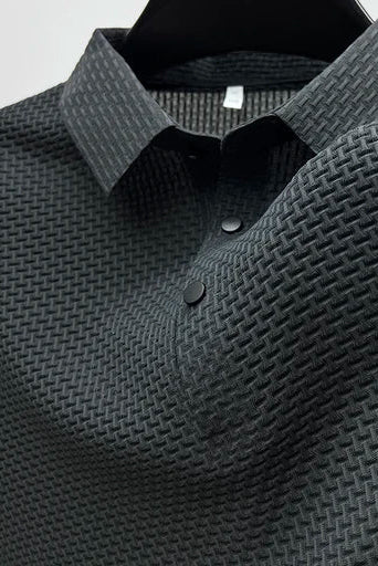 Men’s Polo Shirts | Short Sleeve with Textured Knit - 5