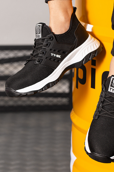 Men's Safety Shoes | Protective Toe Lace Up - 9