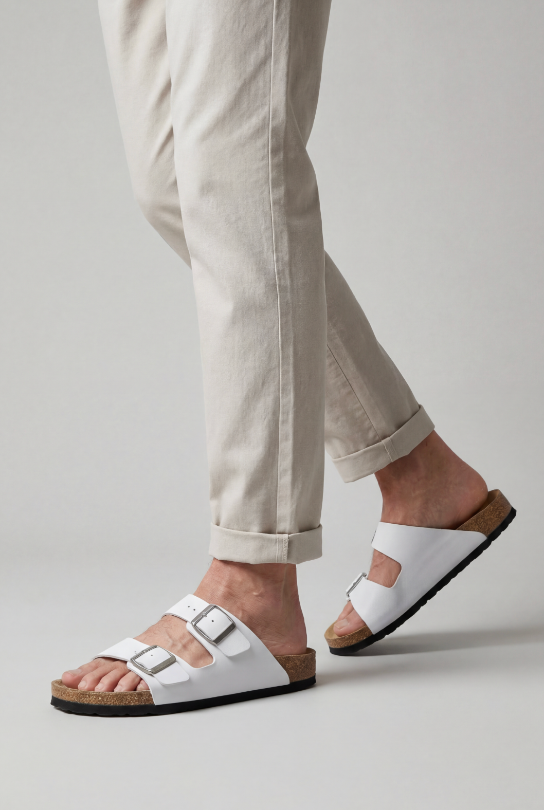 Men’s Sandals | Double Buckle with Contoured Footbed - 2