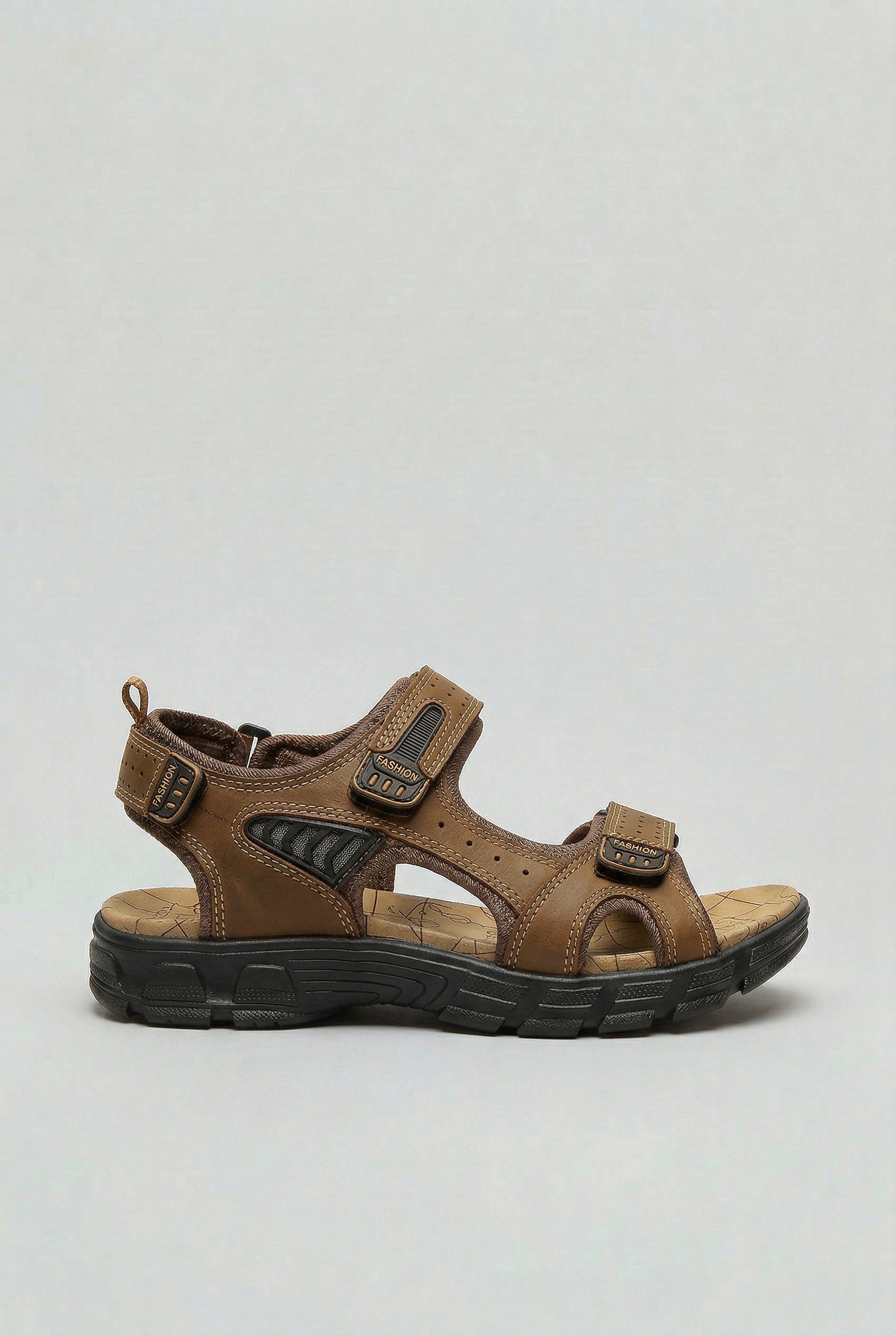 Men's Sandals | Velcro with Contoured Footbed - 4
