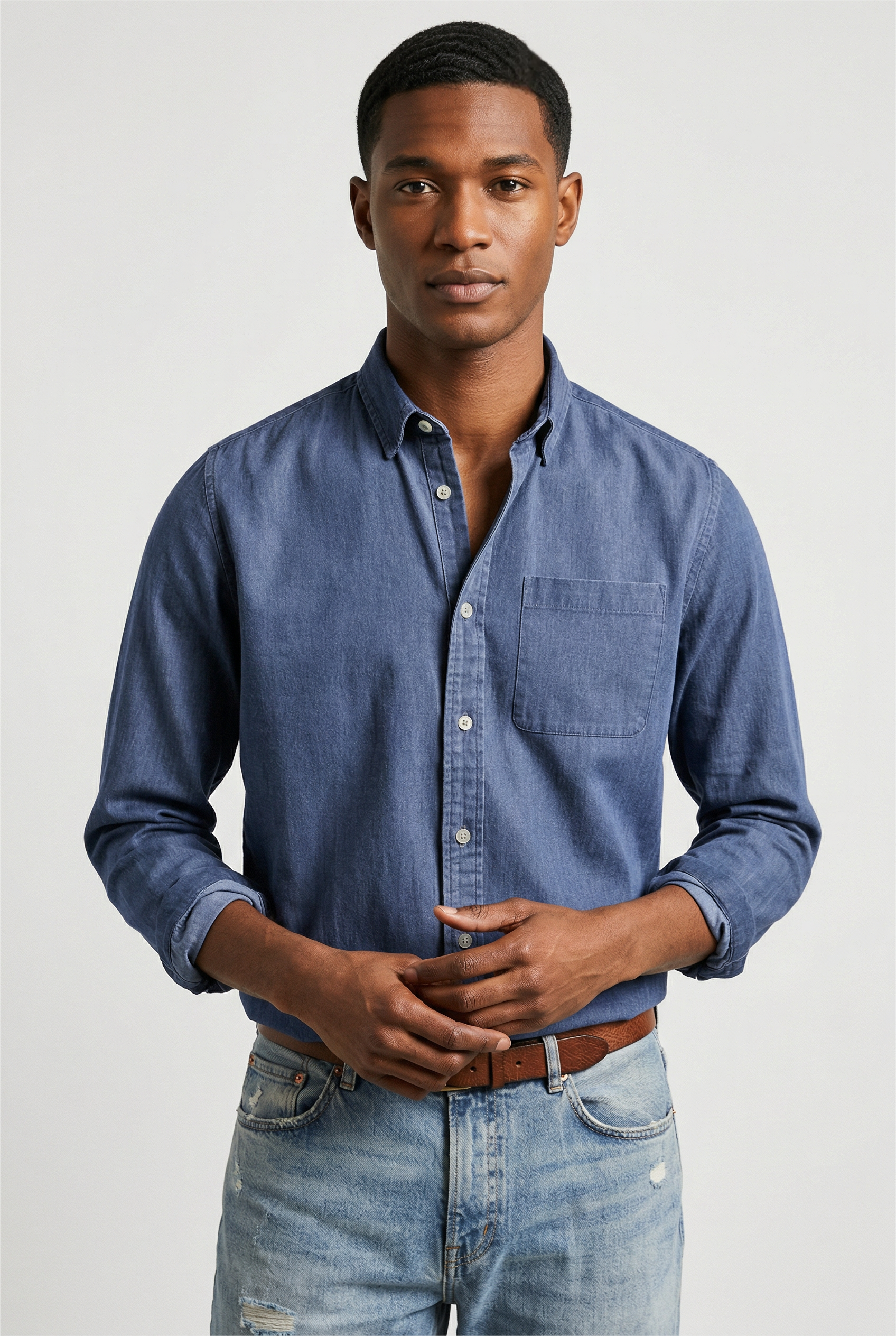 Men’s Shirt | Button Up Long Sleeve - 1
