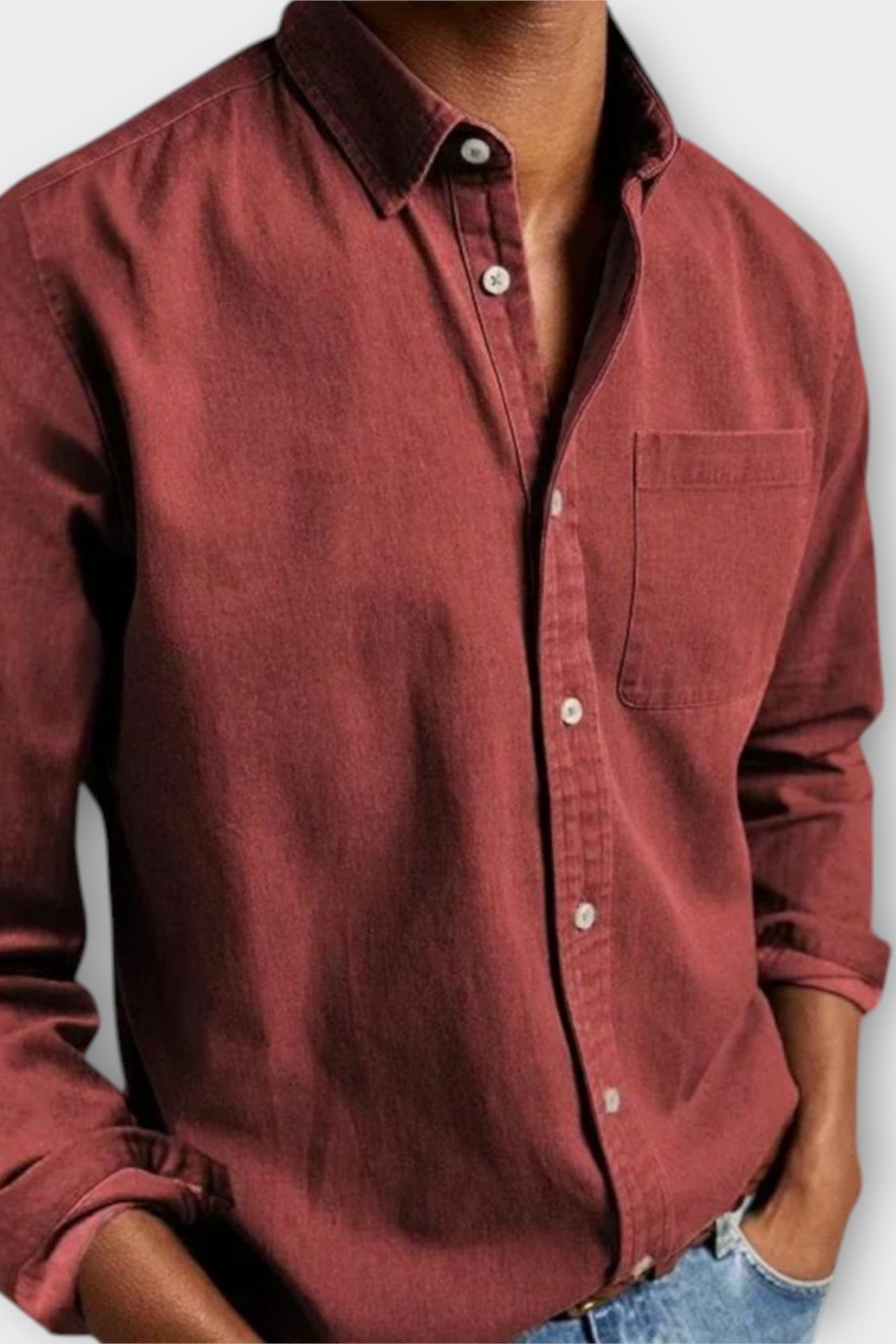Men’s Shirt | Button Up Long Sleeve - 11