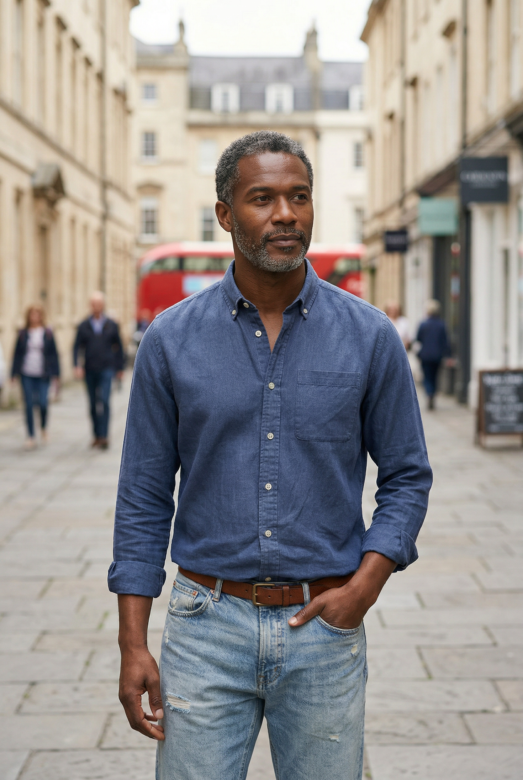 Men’s Shirt | Button Up Long Sleeve - 4