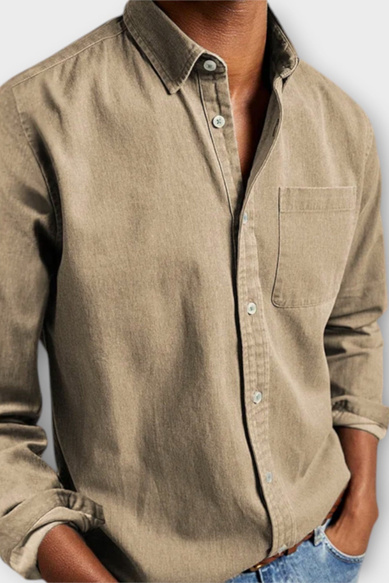 Men’s Shirt | Button Up Long Sleeve - 5