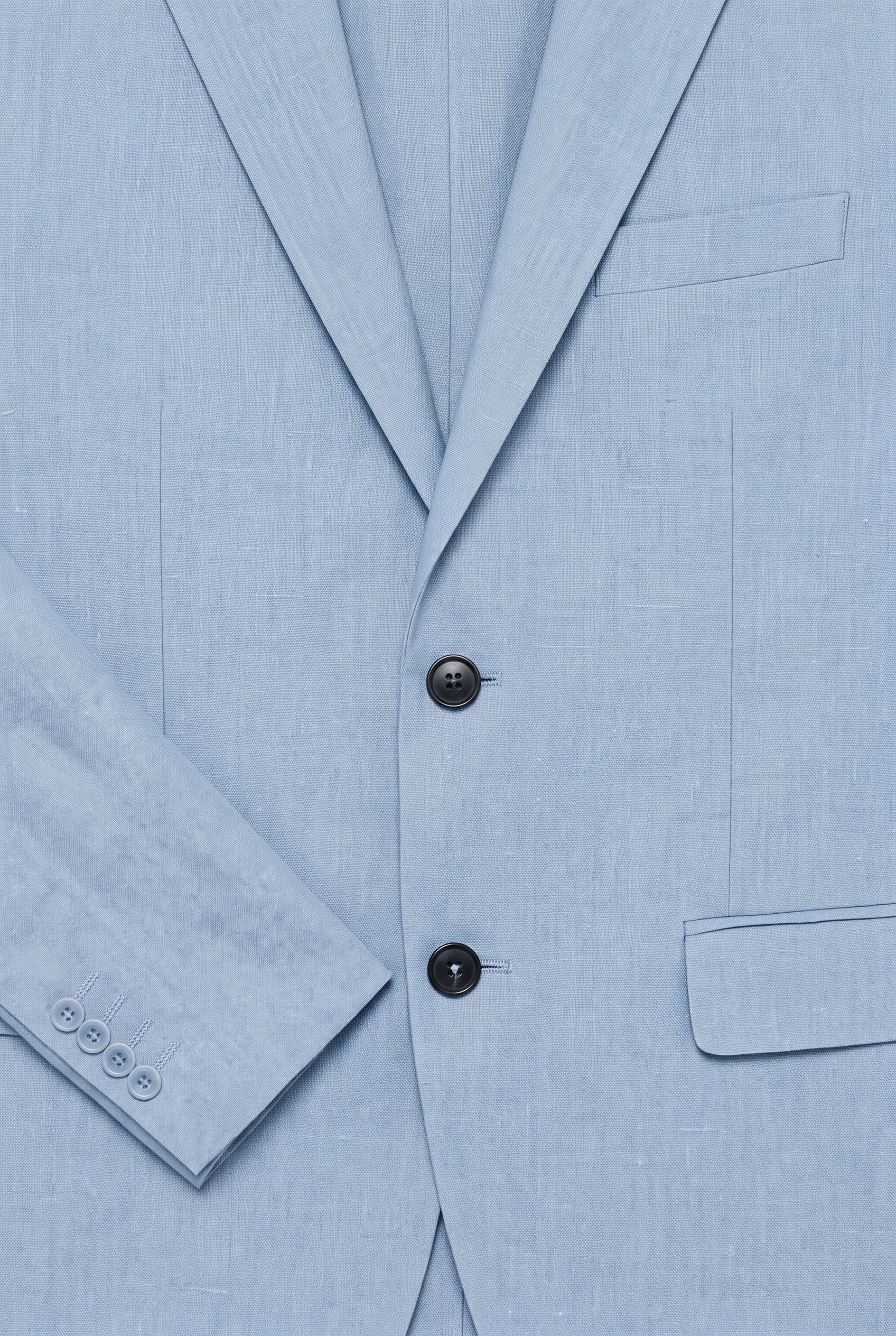 Men's Suit | Linen-Look Slim Fit - 3