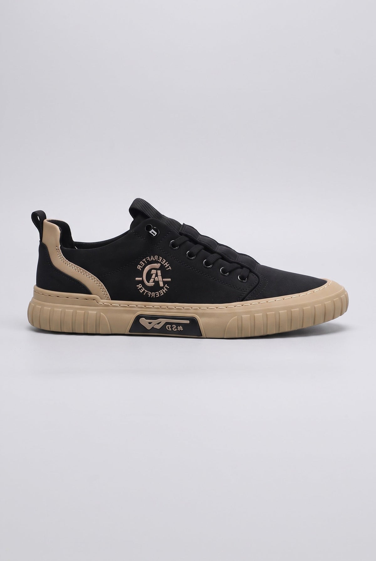 Men's Trainers | Gum-Sole Lace-Up - Black