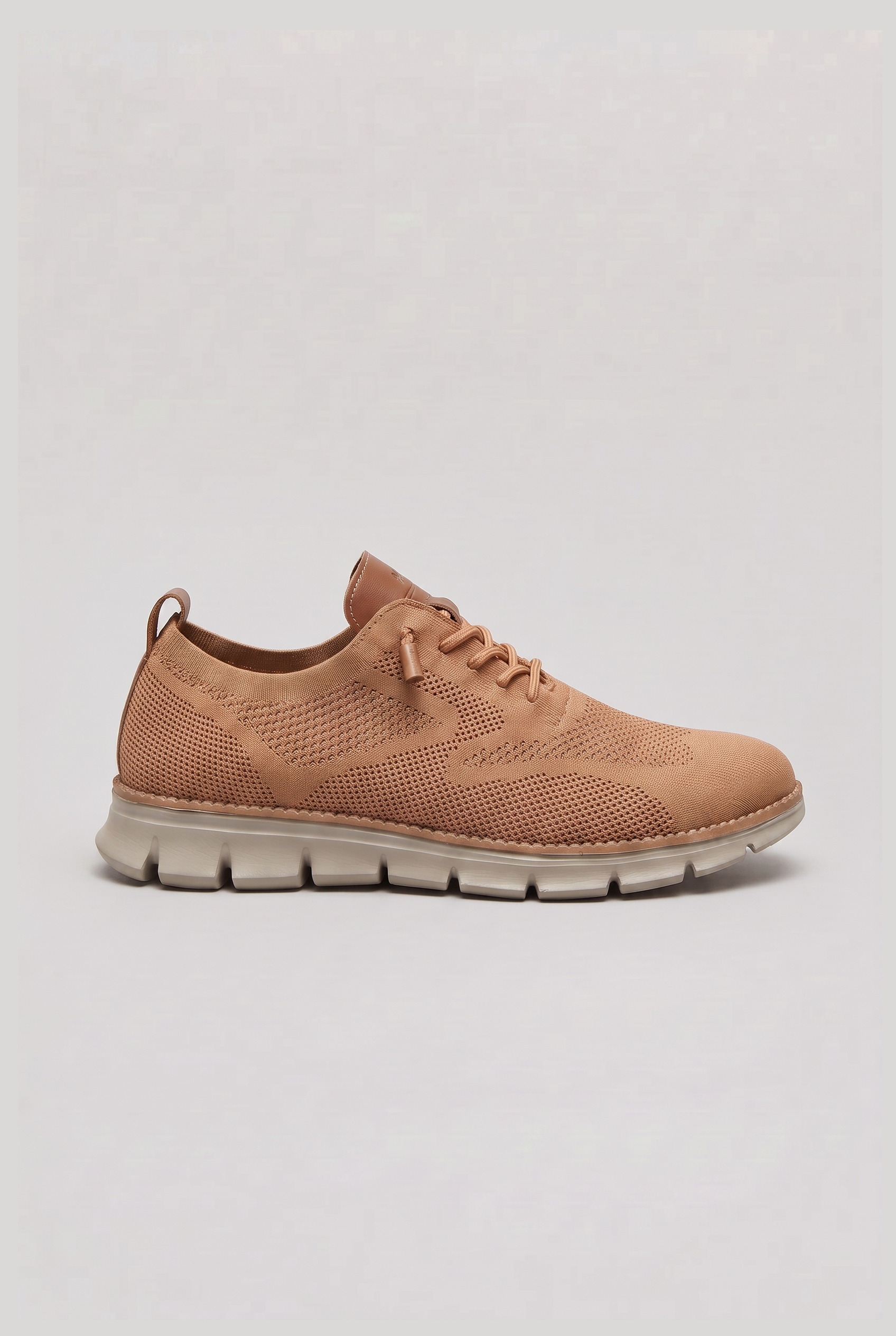 Men's Trainers | Lace-Up Low Top - Brown