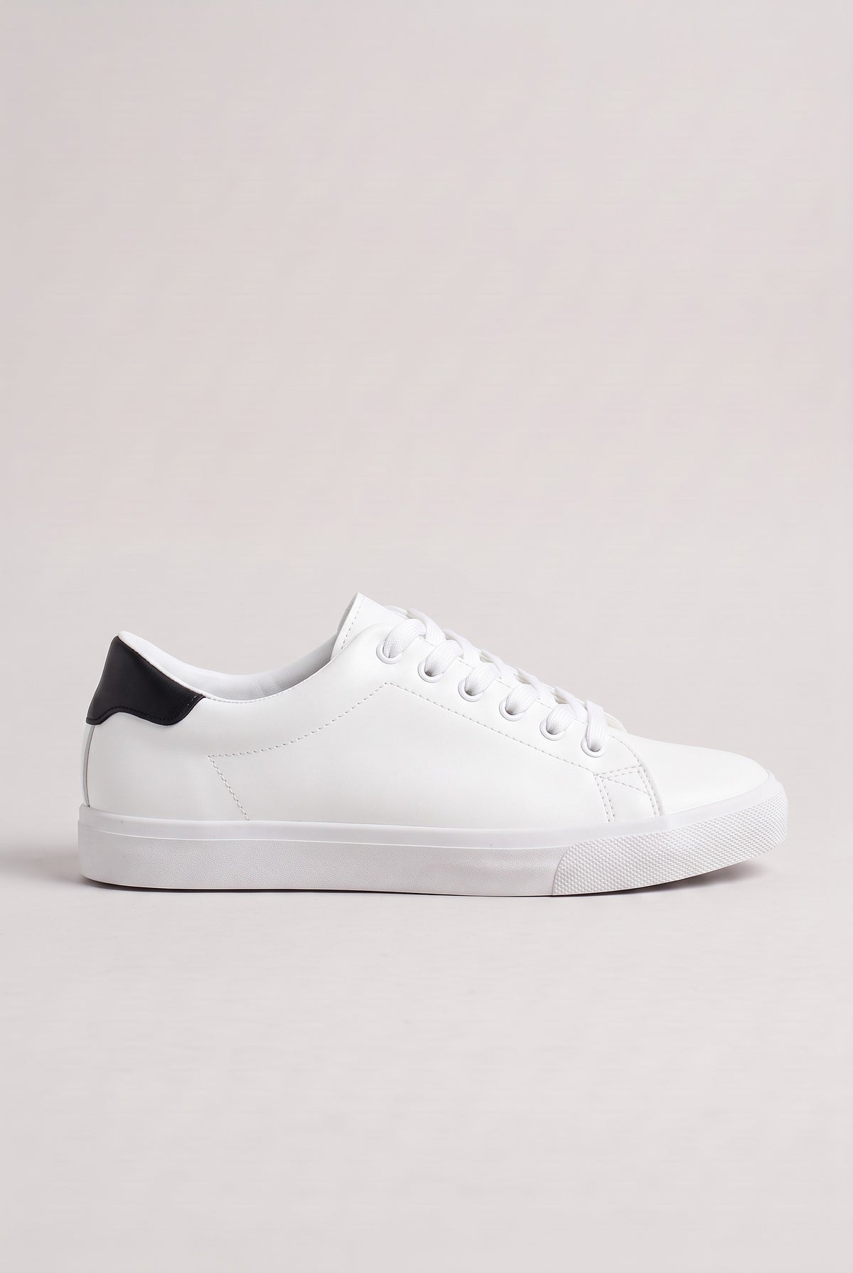 Men's Trainers | Minimalist Lace-Up - White