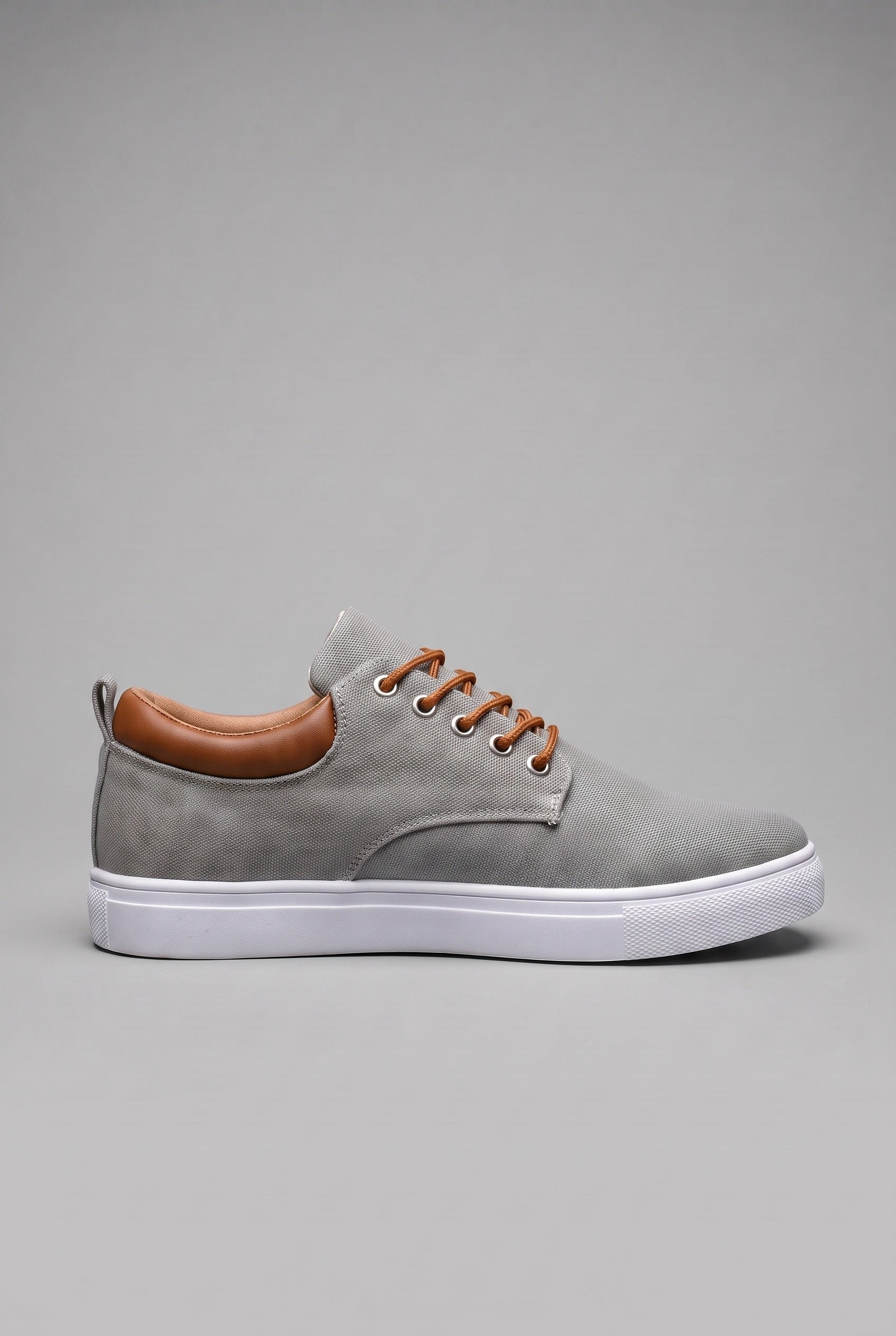 Men's Trainers | Woven Lace-Up White Sole - 36