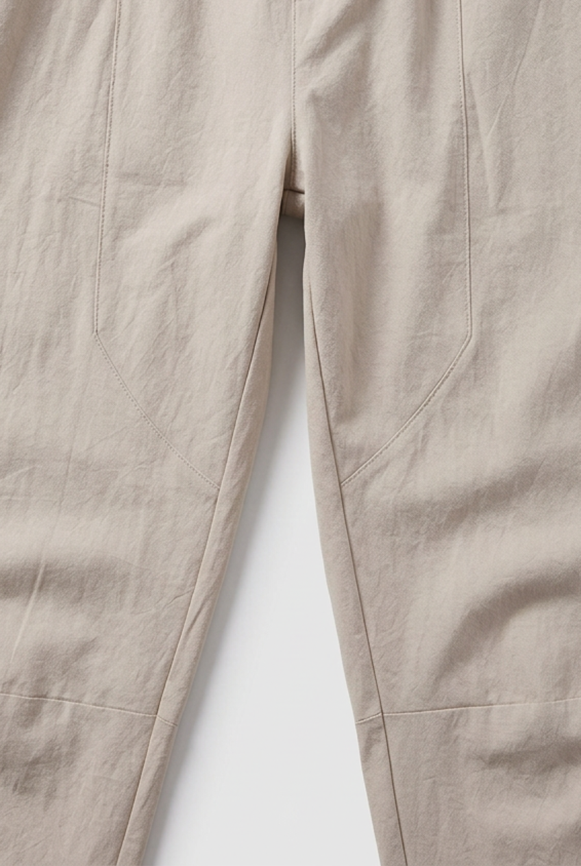 Men's Wide Leg Trousers | Side Pockets - 3
