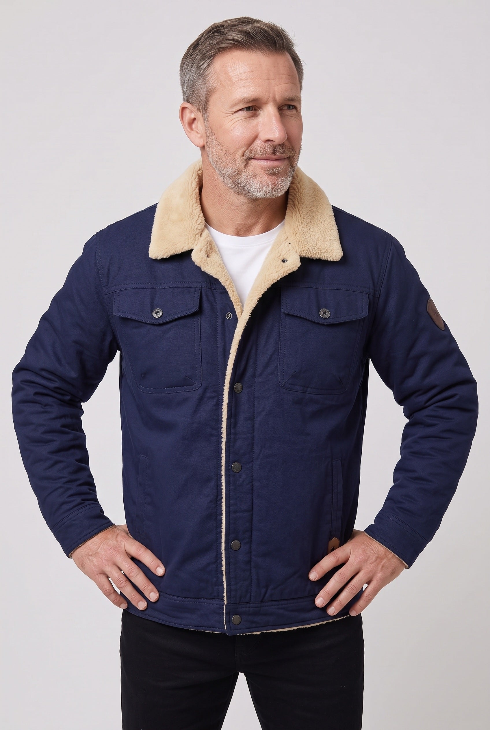 Men's Jacket | Fleece-Lined Trucker - 5