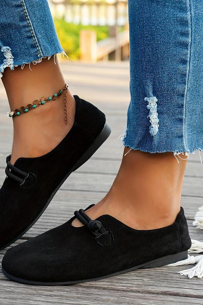 Women’s Casual Flat Loafers | Rounded Toe - 4