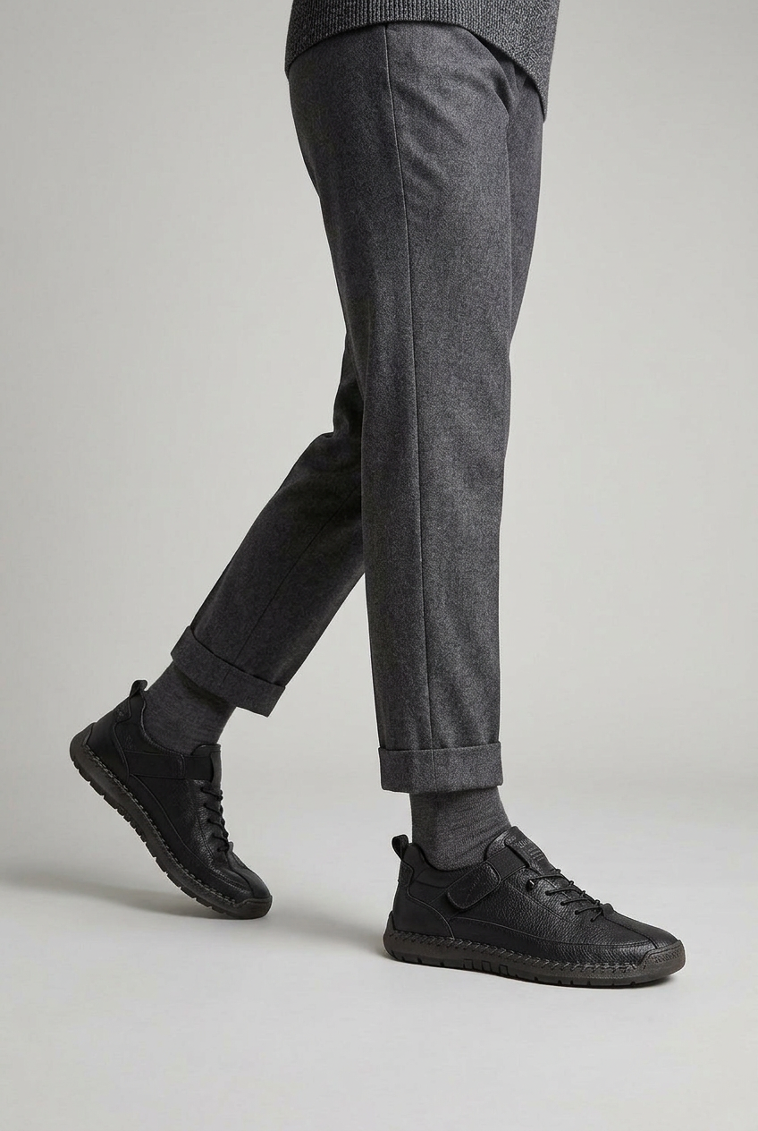 Women’s Casual Lace-Up Sneakers | Round Toe - 2