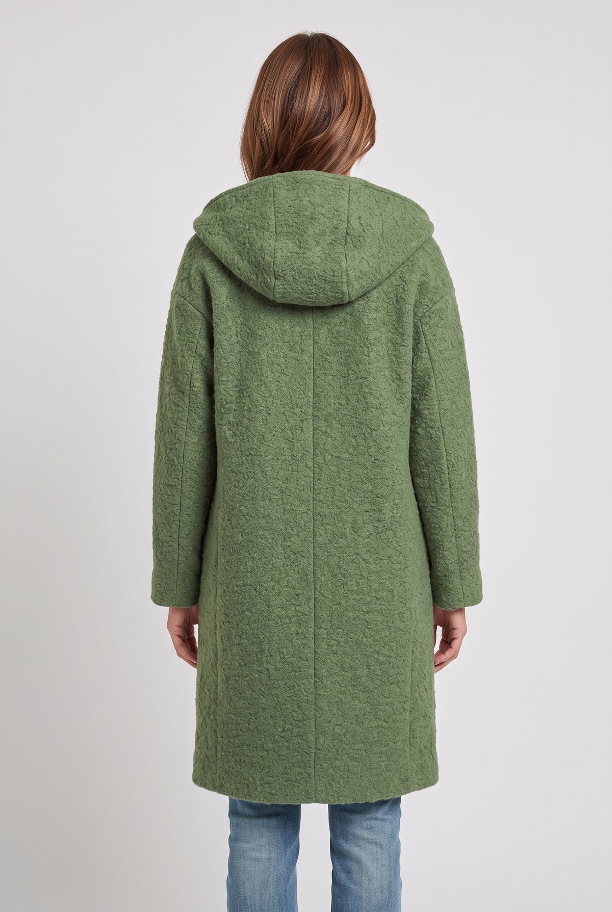 Women's Coat | Hooded Longline - 2