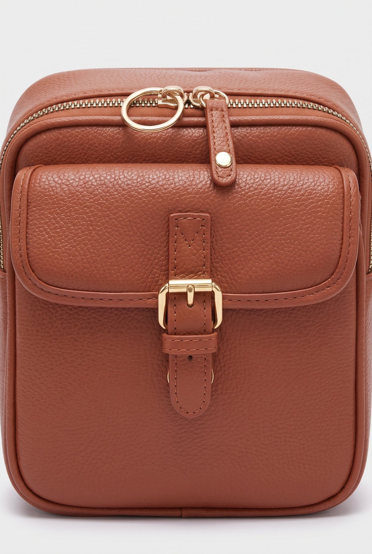 Women's Crossbody Bag | Buckle Flap Anti-Theft - 23