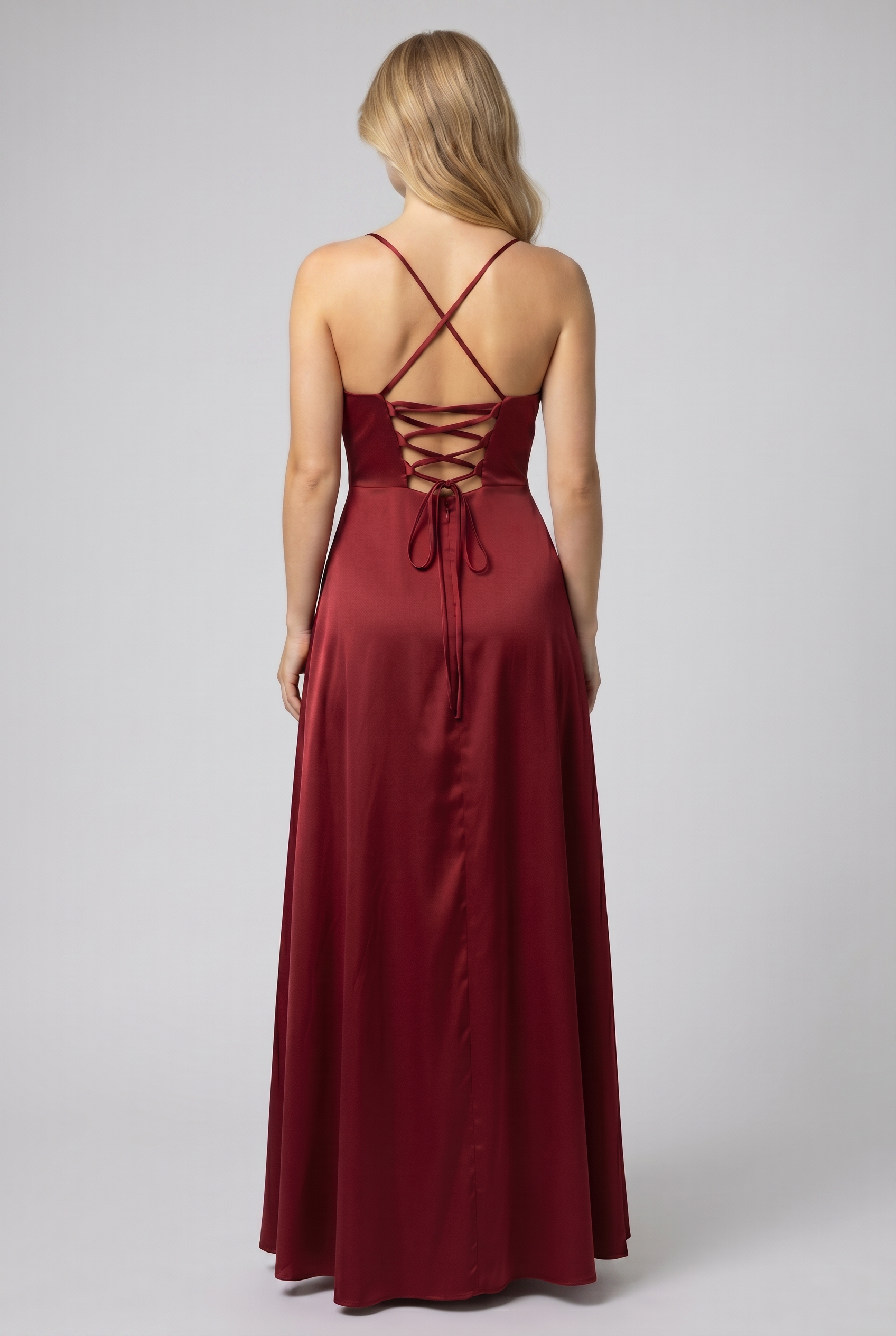 Women's Dress | High Slit Prom Maxi-2