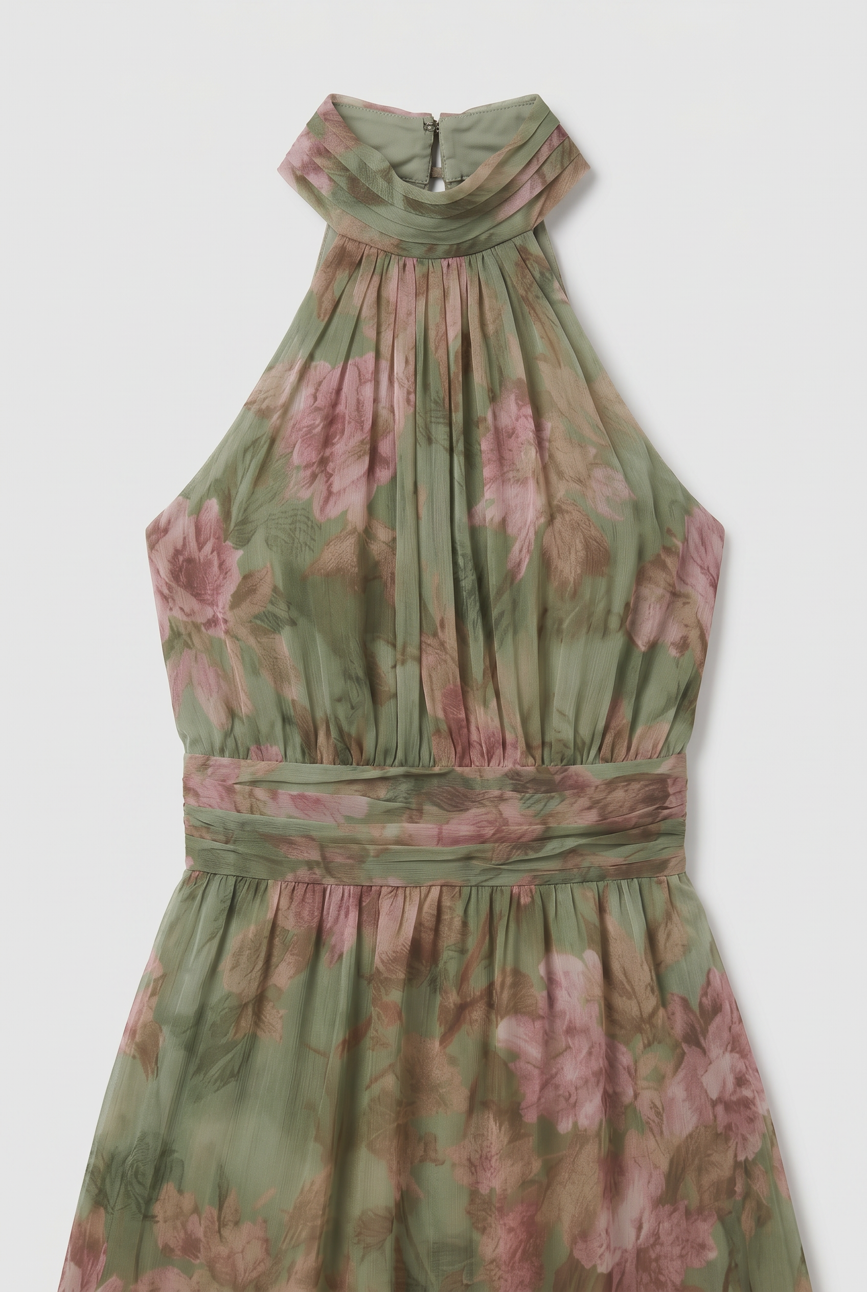 Women's Dress | Printed Summer Wrap Maxi-3