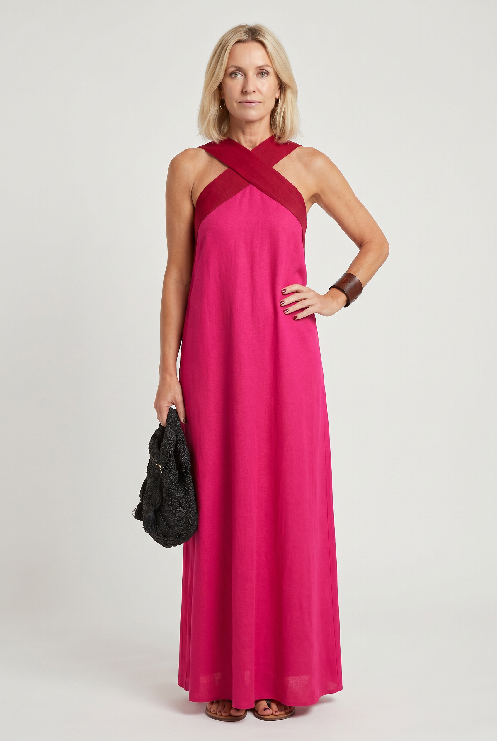 Women's Dress | Summer Cross Maxi-10