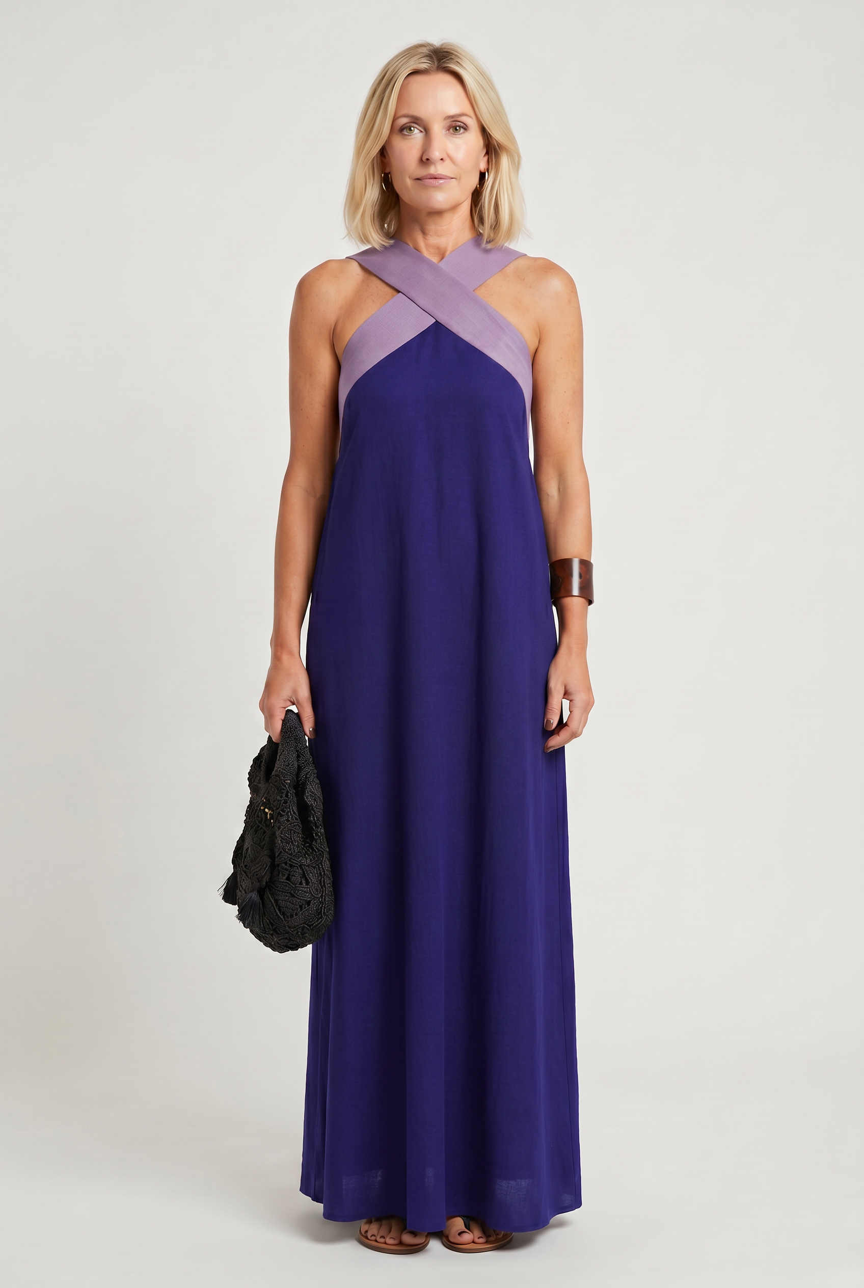 Women's Dress | Summer Cross Maxi-13