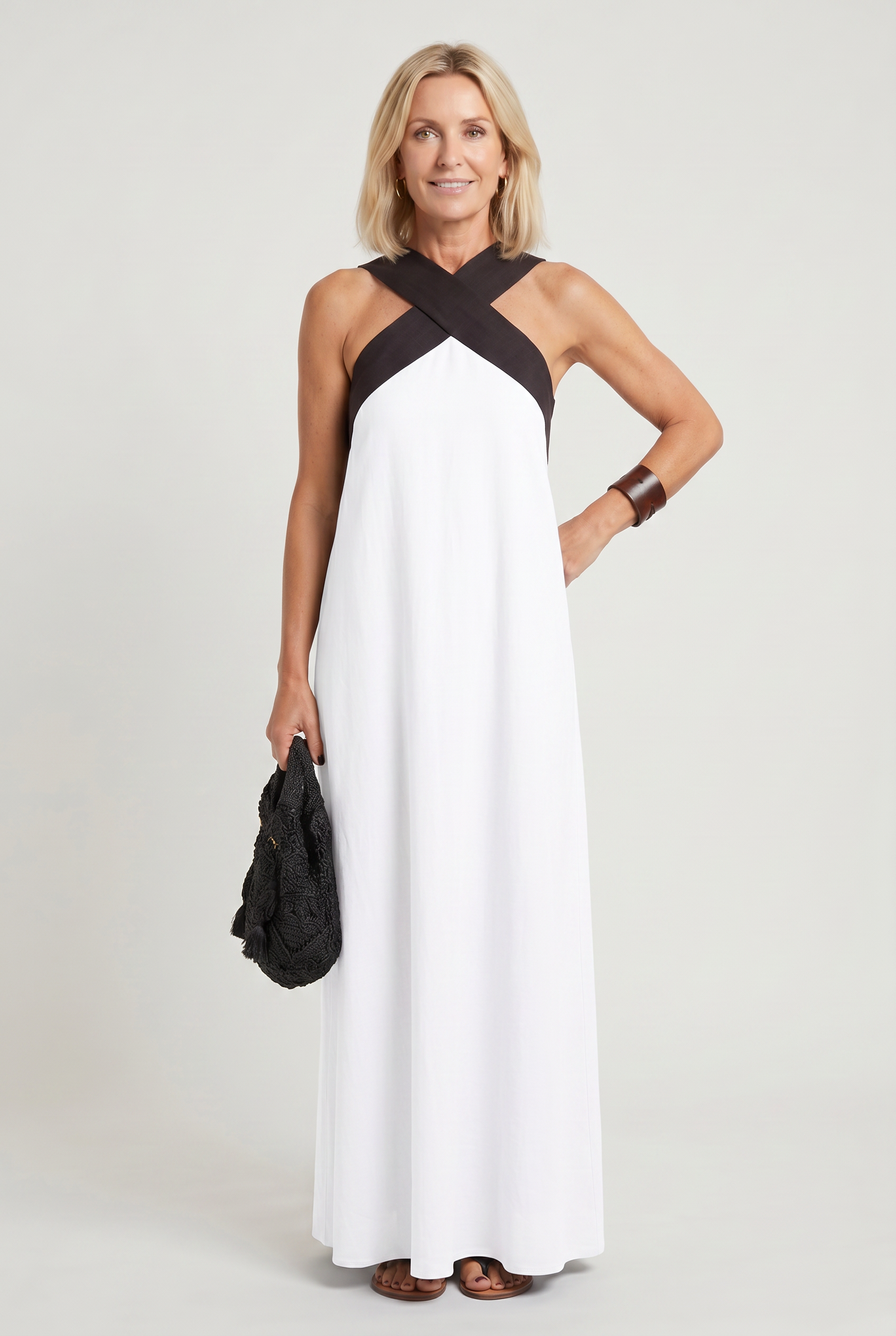 Women's Dress | Summer Cross Maxi-5