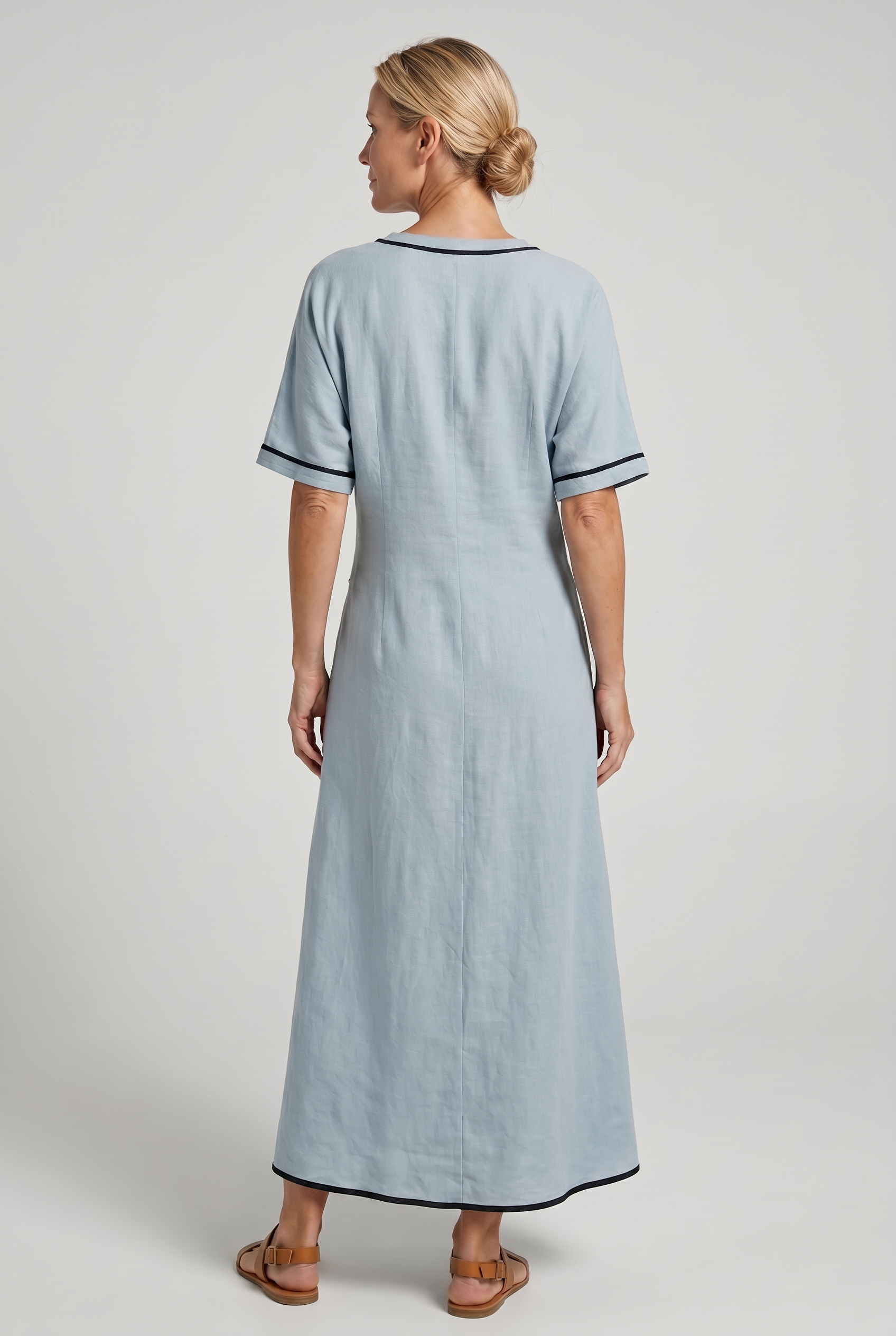 Women's Dress | Summer Twist Front Maxi-2