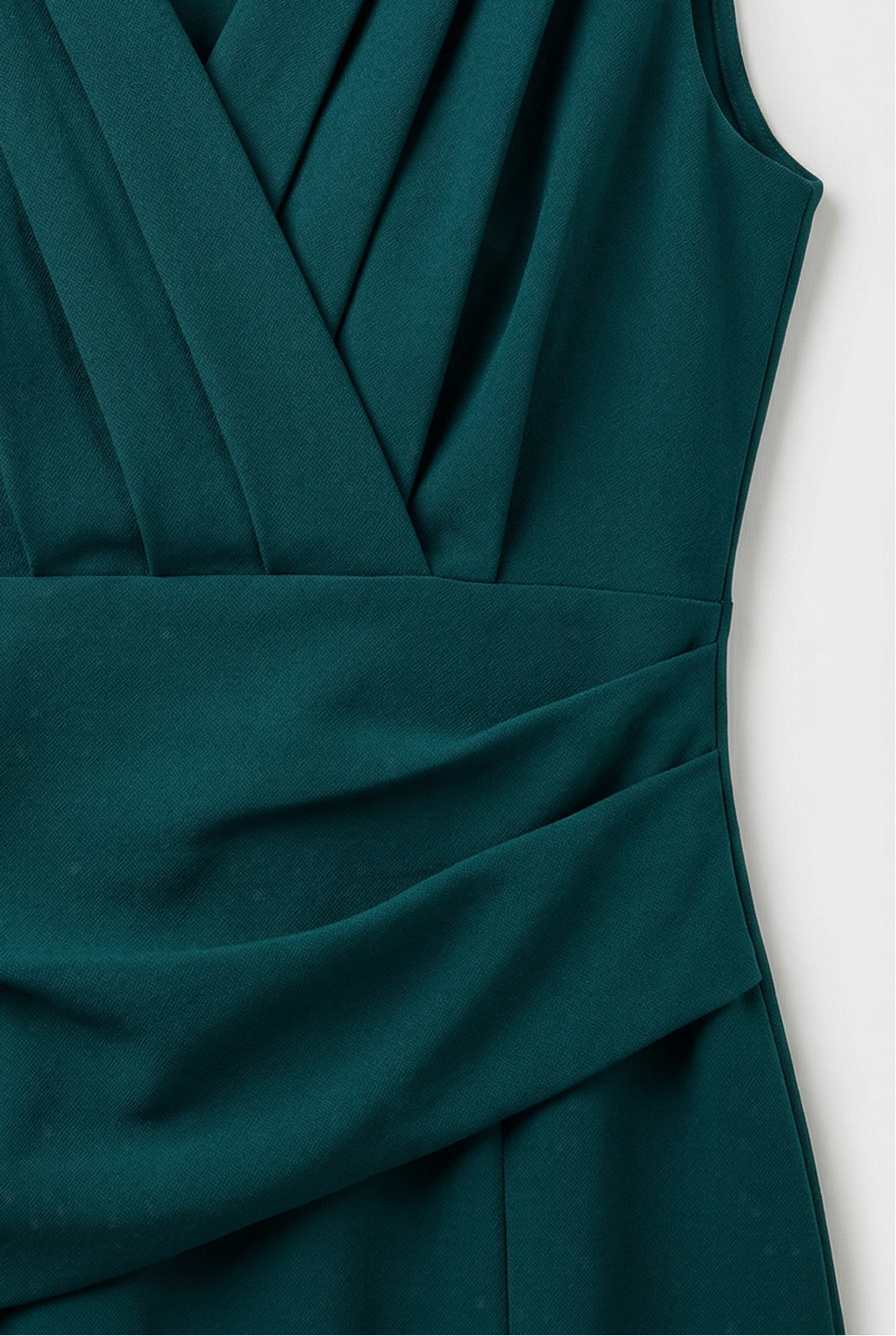 Women’s Dress | V Neck Split Midi - 3