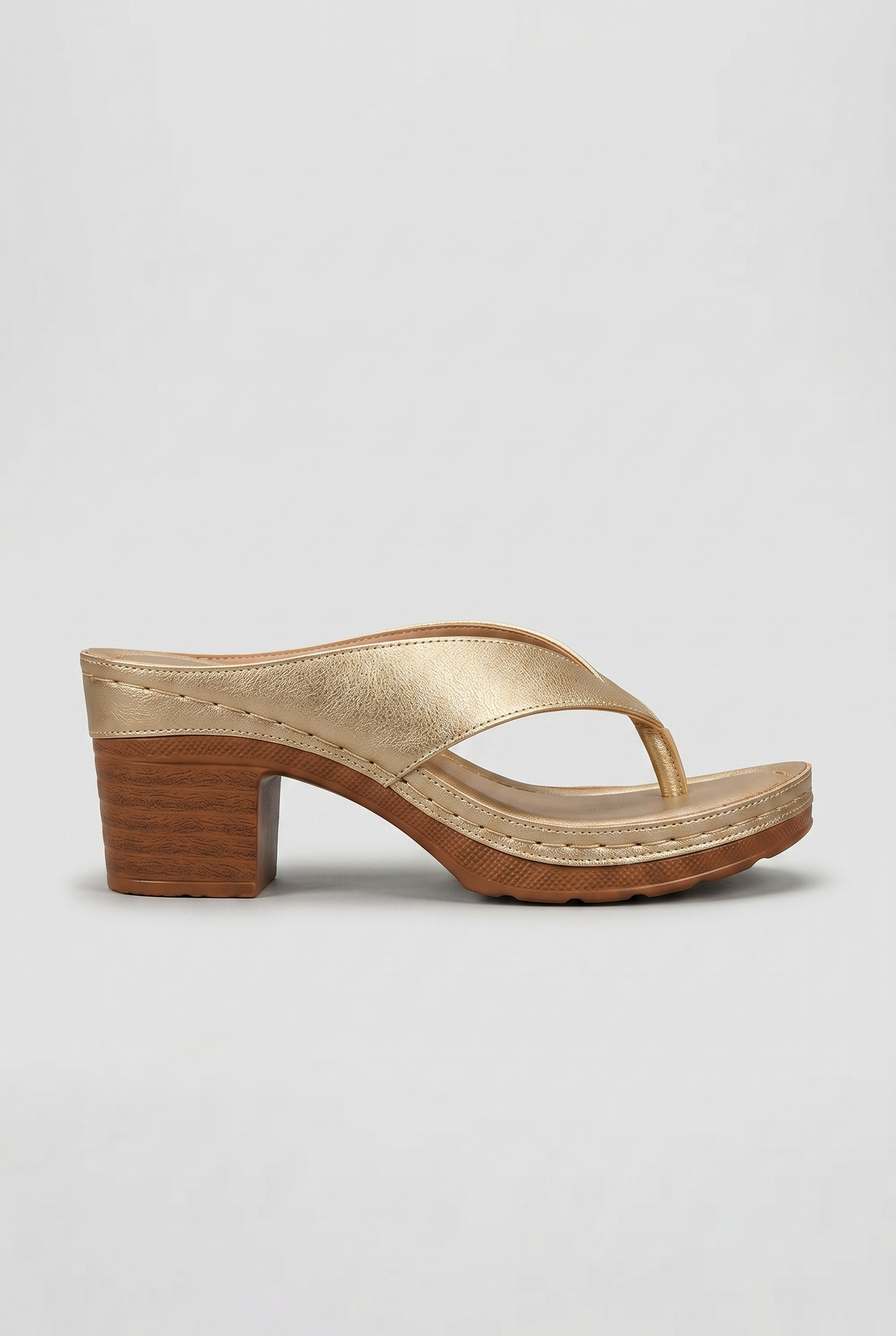 Women's Flip Flop Heel Sandals | Platform Block-1