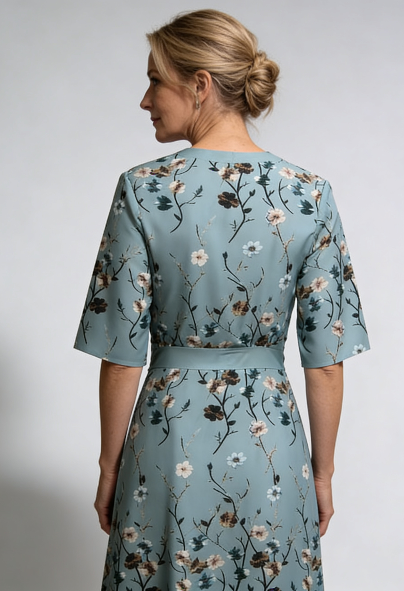Women's Floral Printed Summer Dress | Maxi - 2