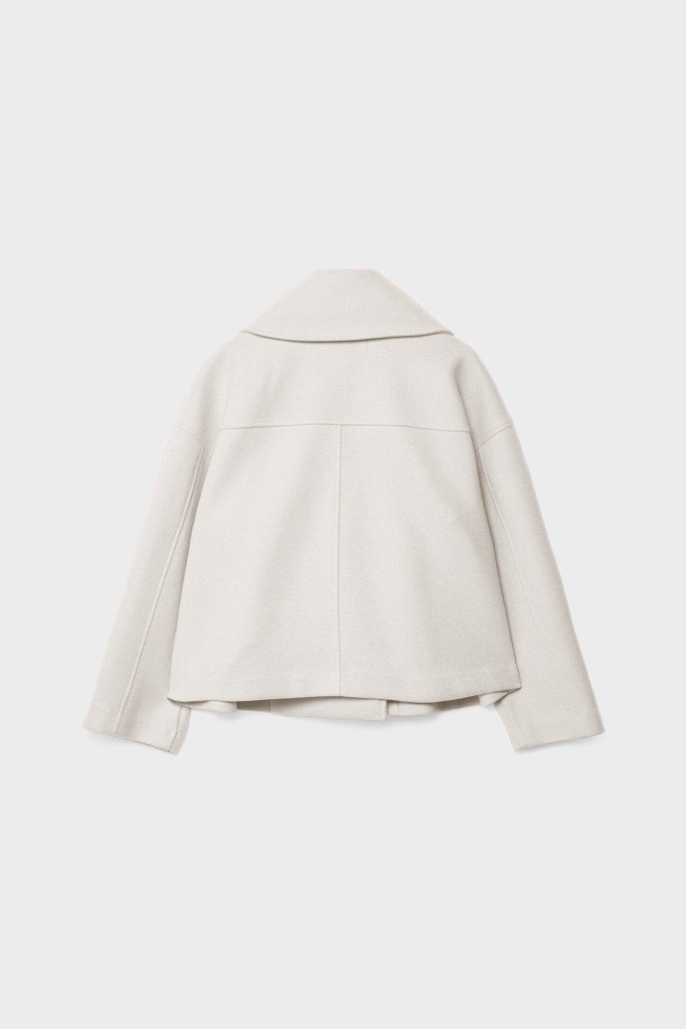 Women’s Jacket | Cropped Double-Breasted with Wide Lapels - 2