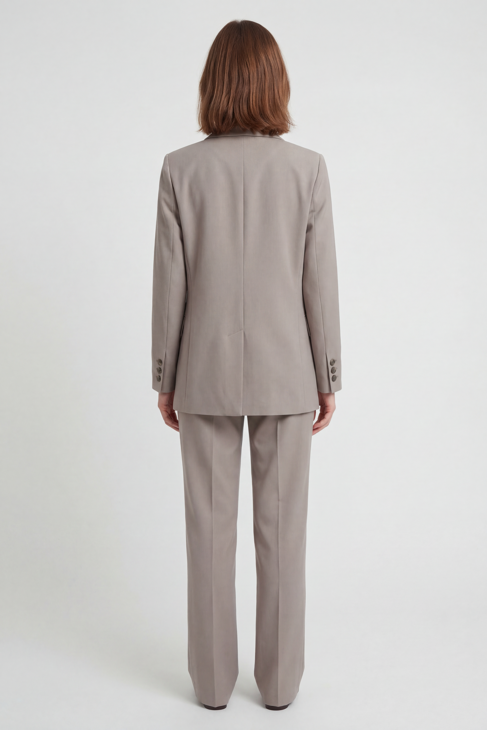 Women’s Jacket | Double-Breasted Blazer with Notch Lapels - 2