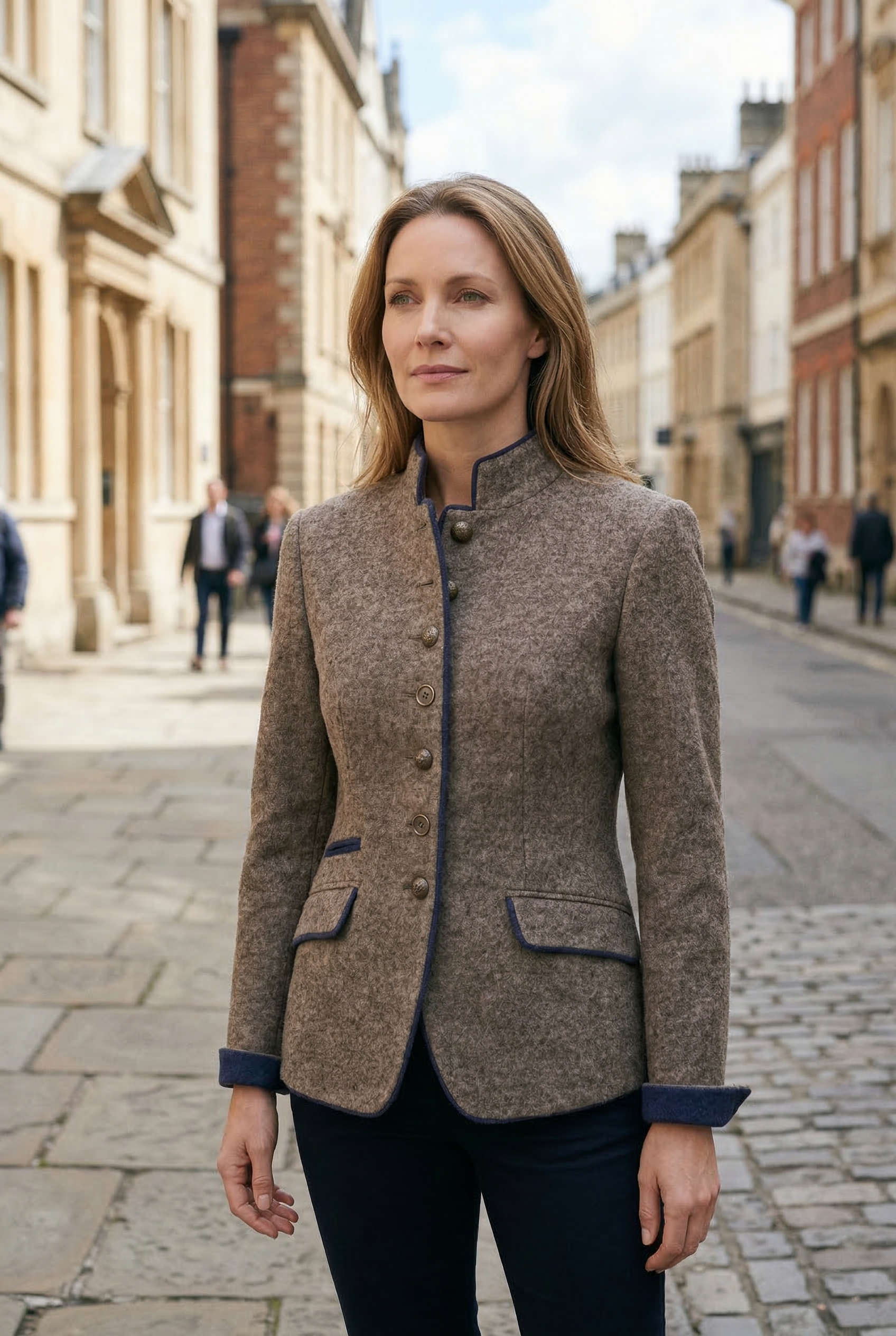 Women’s Jacket | Tailored Blazer with Flap Pockets - 2