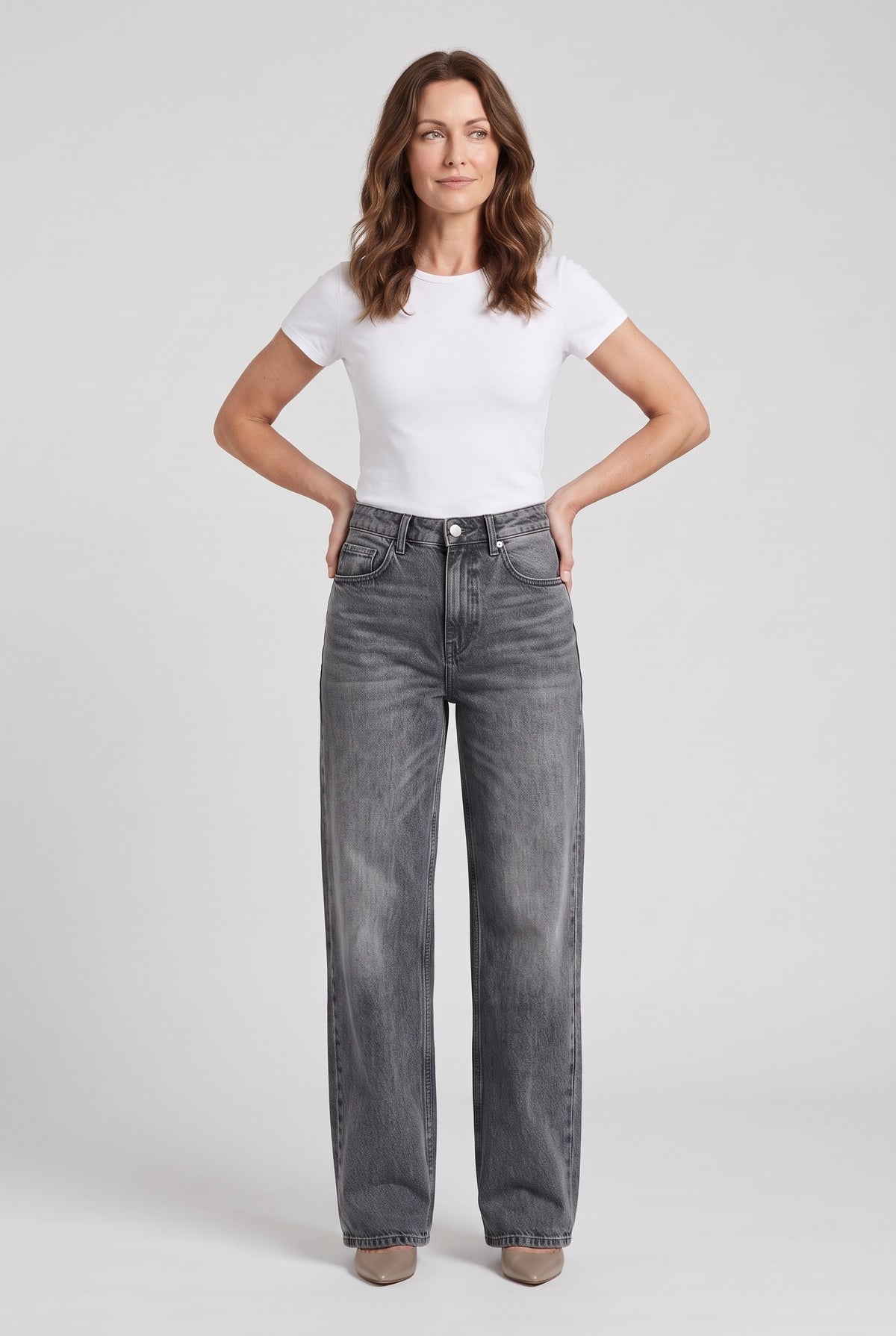 Women's Jeans | Ripped Straight Leg - 24