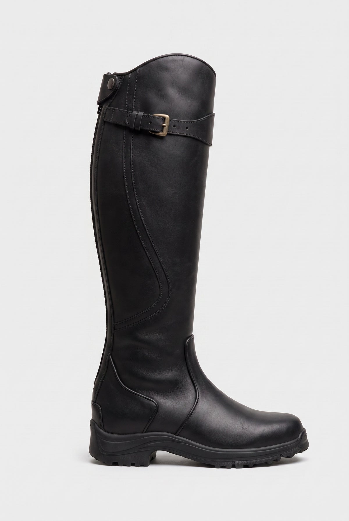 Women's Knee High Boots | Waterproof With Buckle Strap - 3
