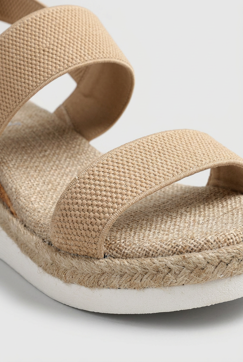 Women’s Open Toe Strap Sandals | Wedge - 2