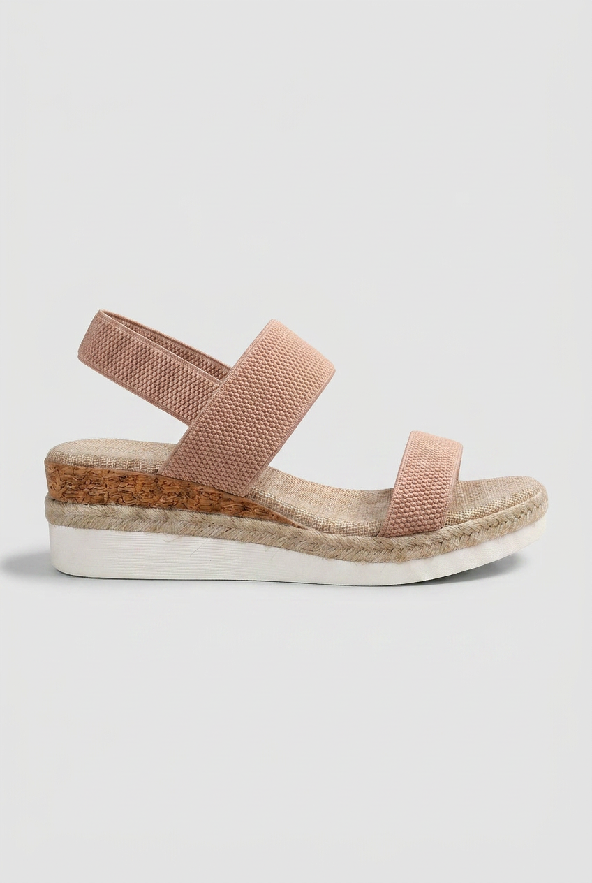 Women’s Open Toe Strap Sandals | Wedge - 5