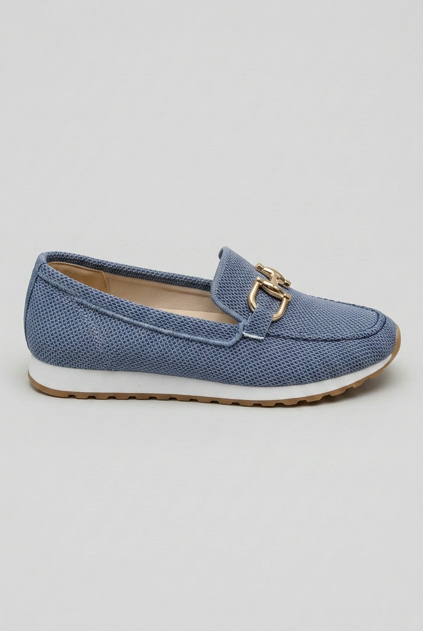 Women’s Round Toe Loafers | Slip On - 1