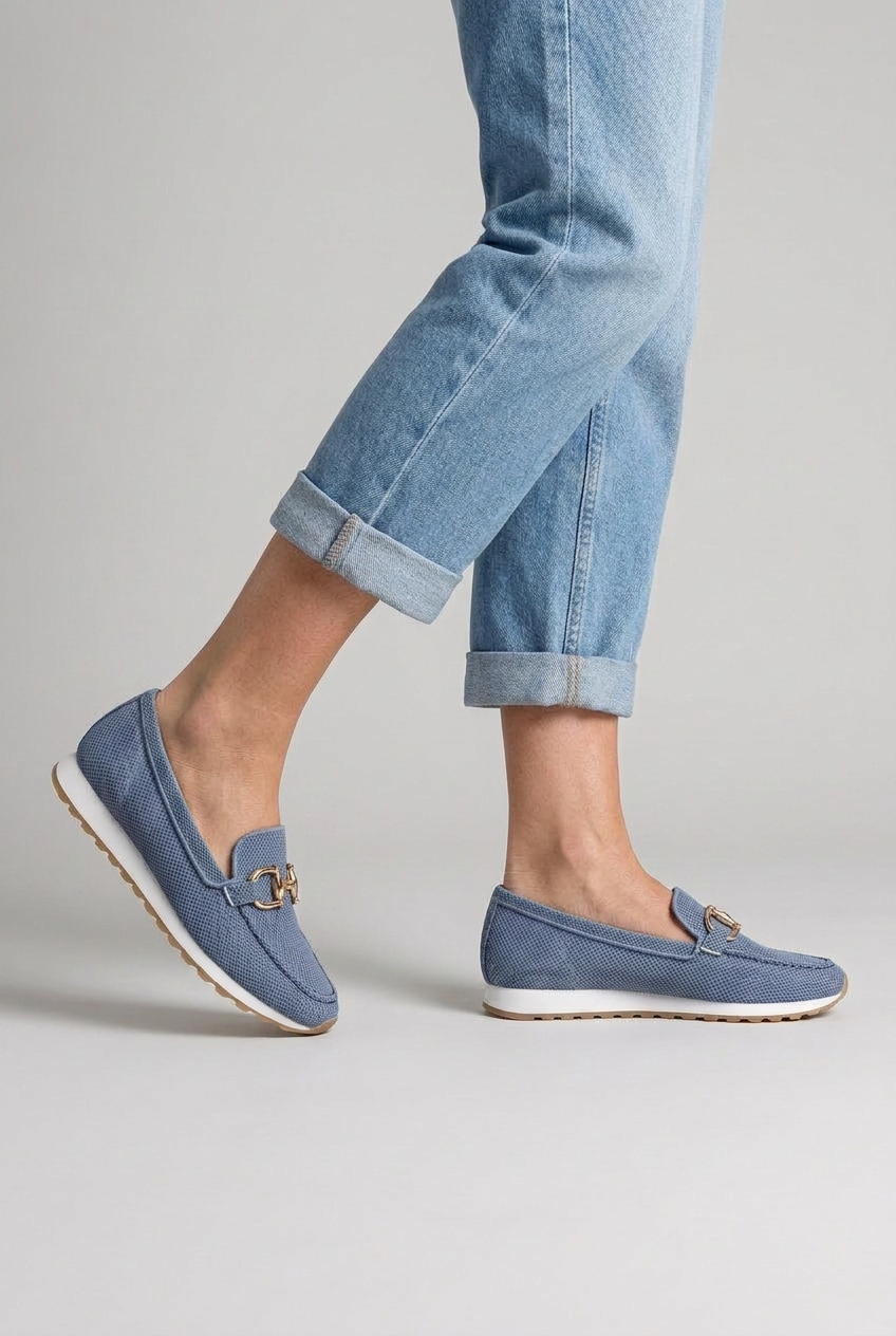 Women’s Round Toe Loafers | Slip On - 2