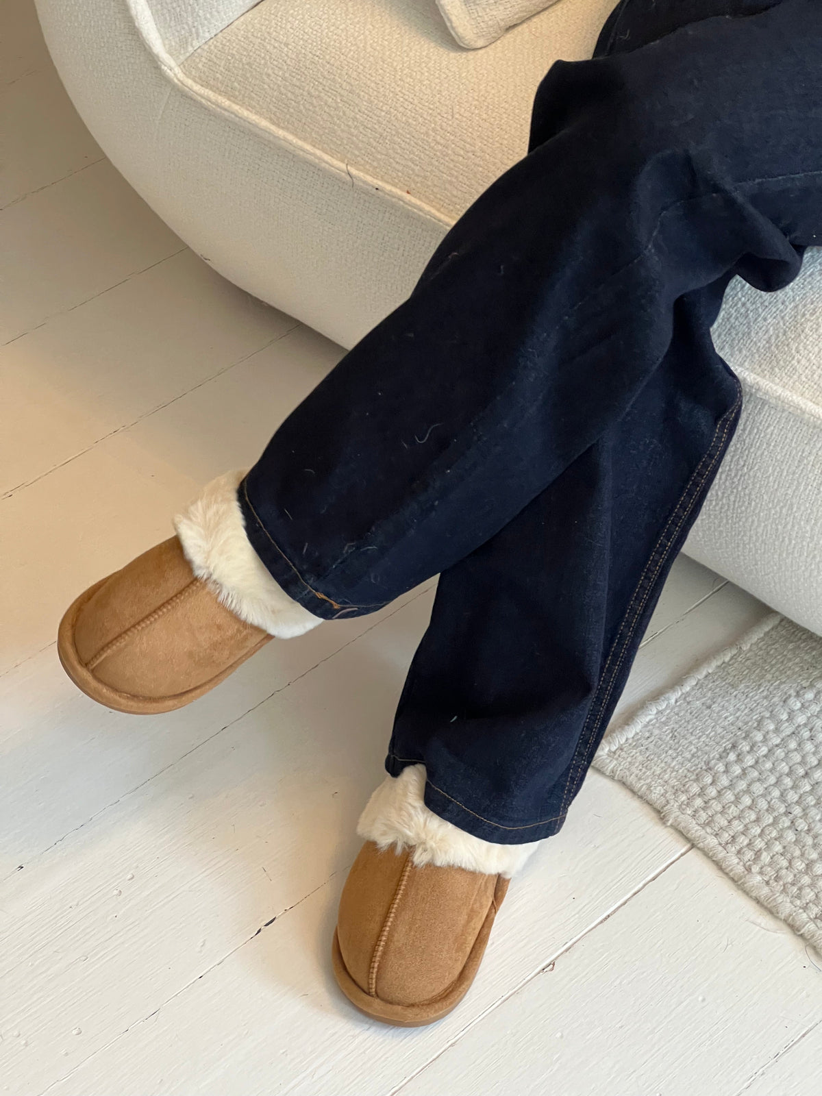 Women's Slippers | Fur-Lined Mule - 3