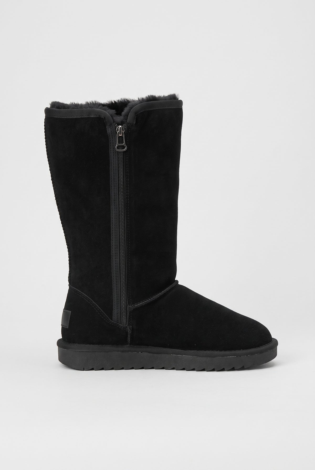 Women's Snow Boots | Faux Fur Lined - Black