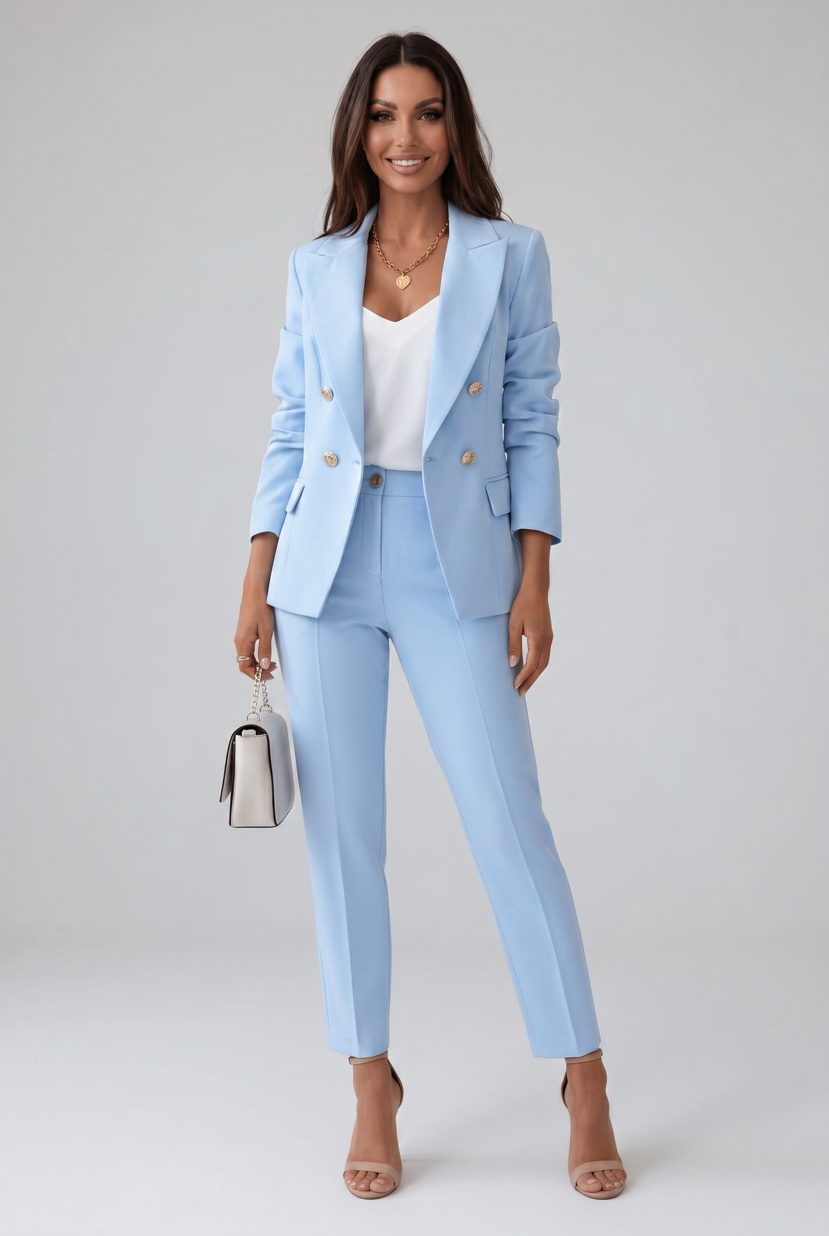 Women's Suit | Formal Two Piece Double Breasted-1