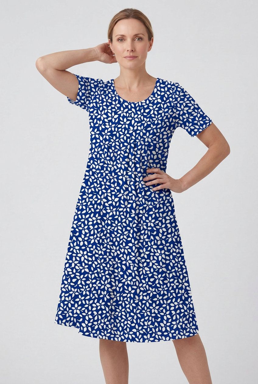 Women’s Summer Dress | Midi with Print - 7
