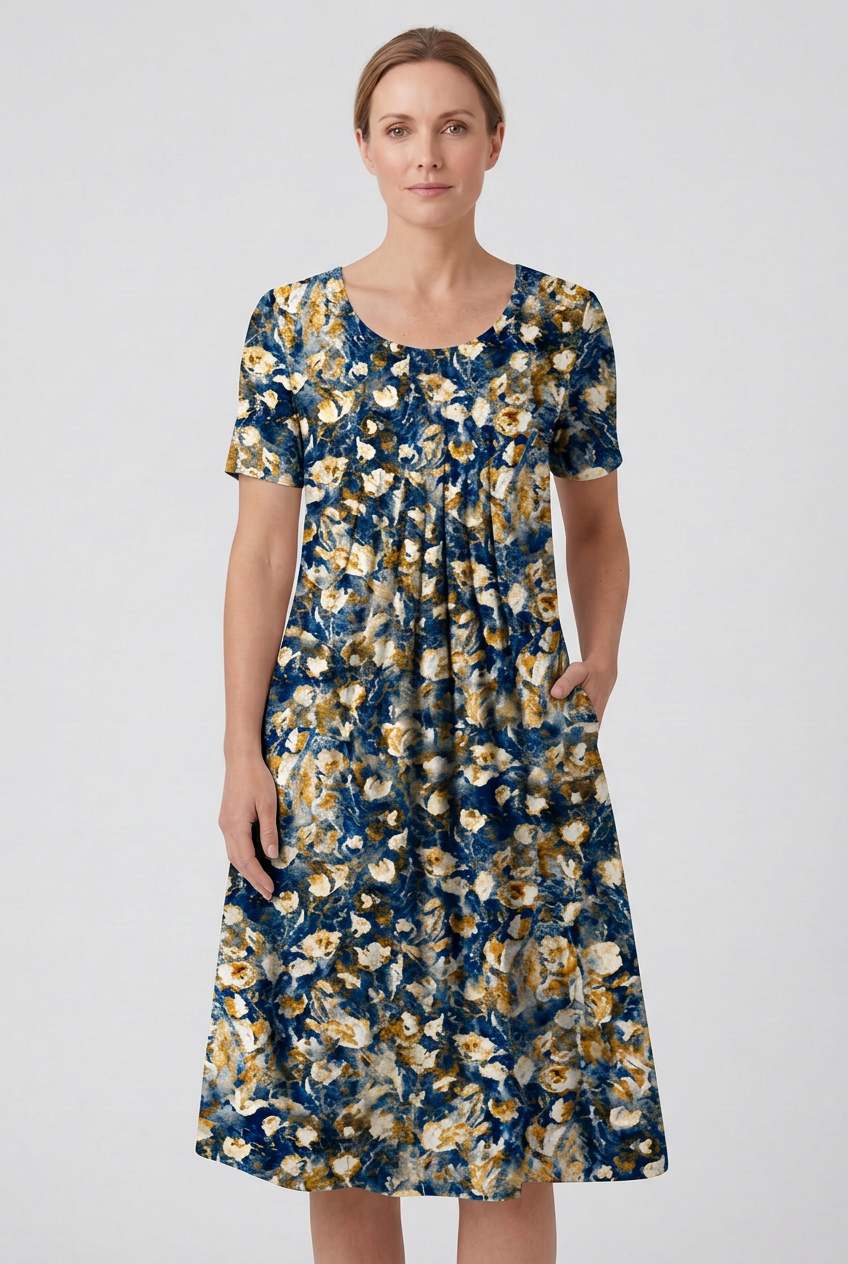 Women’s Summer Dress | Midi with Print - 8