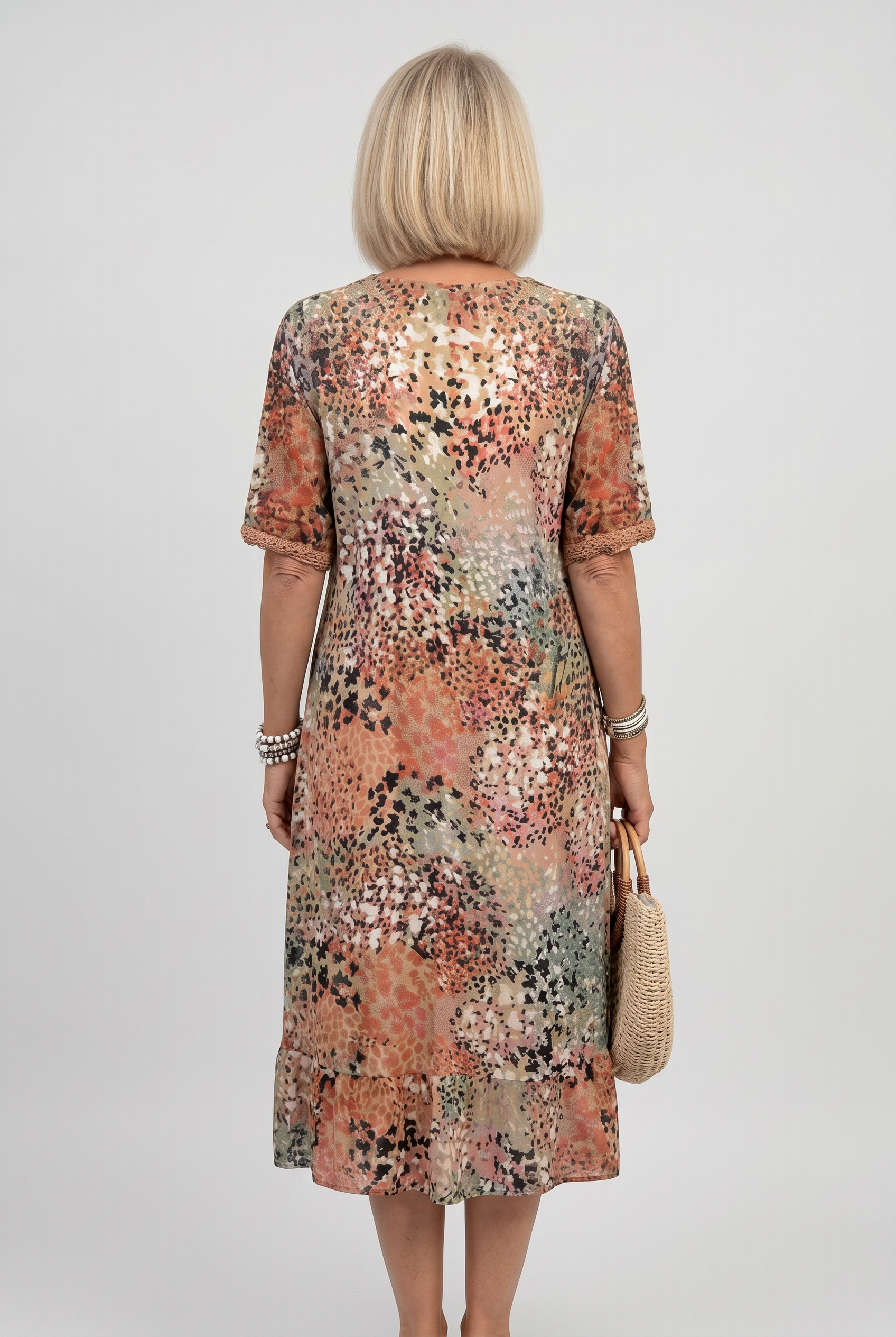 Women's Summer Dress | Printed Mini-2